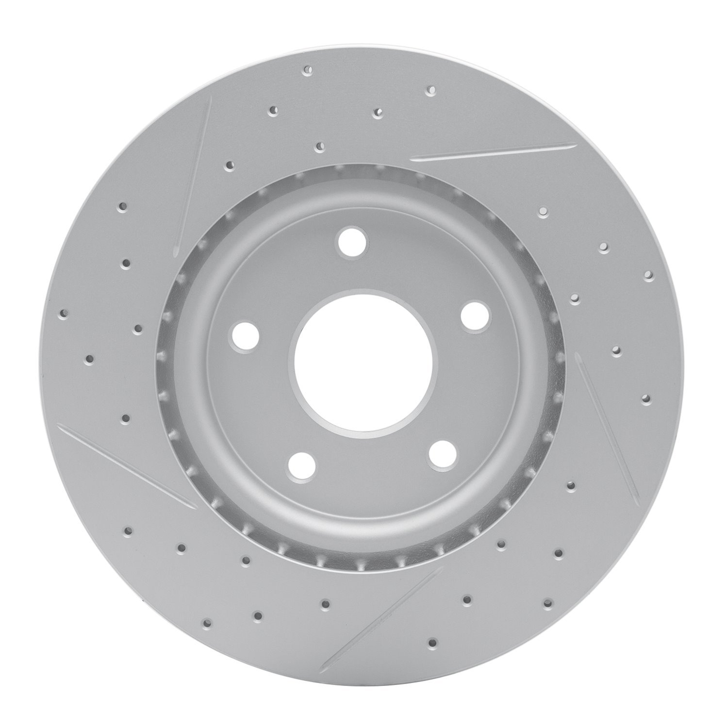 830-40112L Geoperformance Drilled/Slotted Brake Rotor, Fits Select Multiple Makes/Models, Position: Front Left