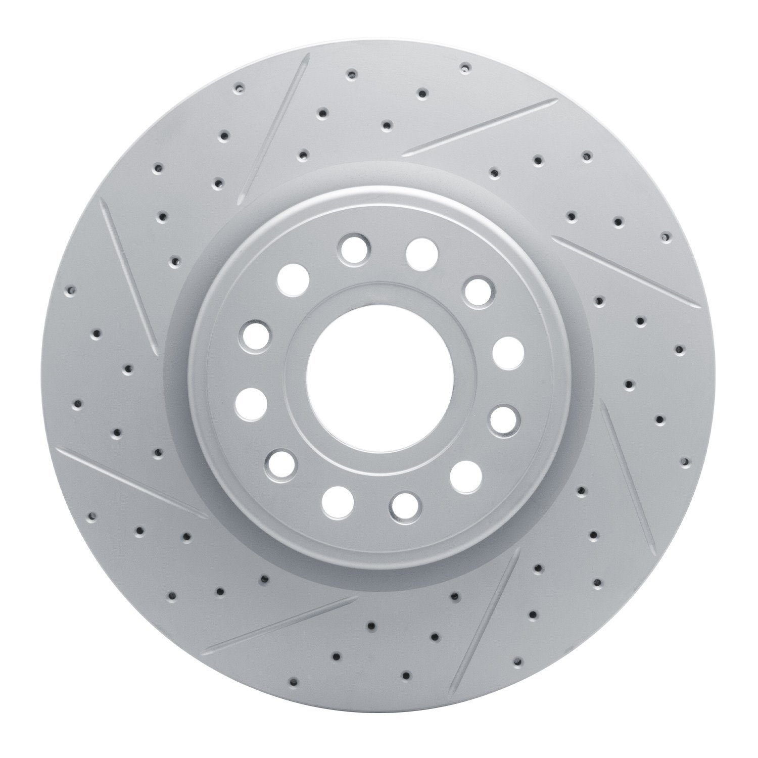 830-40120L Geoperformance Drilled/Slotted Brake Rotor, Fits Select Mopar, Position: Front Left