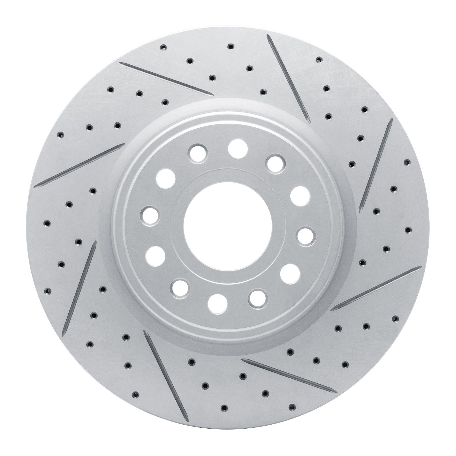 830-40120R Geoperformance Drilled/Slotted Brake Rotor, Fits Select Mopar, Position: Front Right