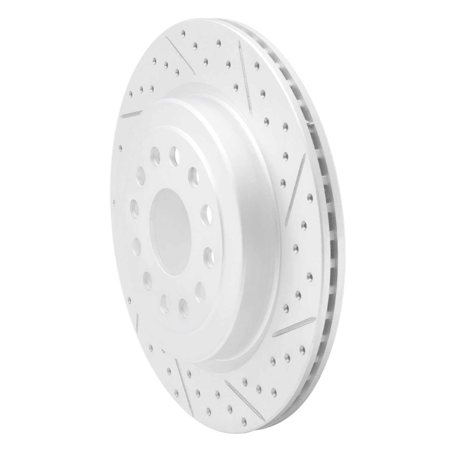 830-40121R Geoperformance Drilled/Slotted Brake Rotor, Fits Select Mopar, Position: Rear Right