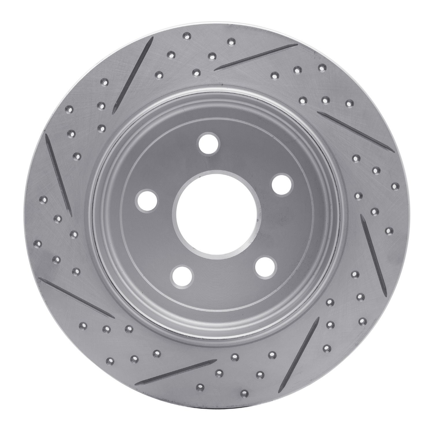 830-42004R Geoperformance Drilled/Slotted Brake Rotor, Fits Select Mopar, Position: Rear Right
