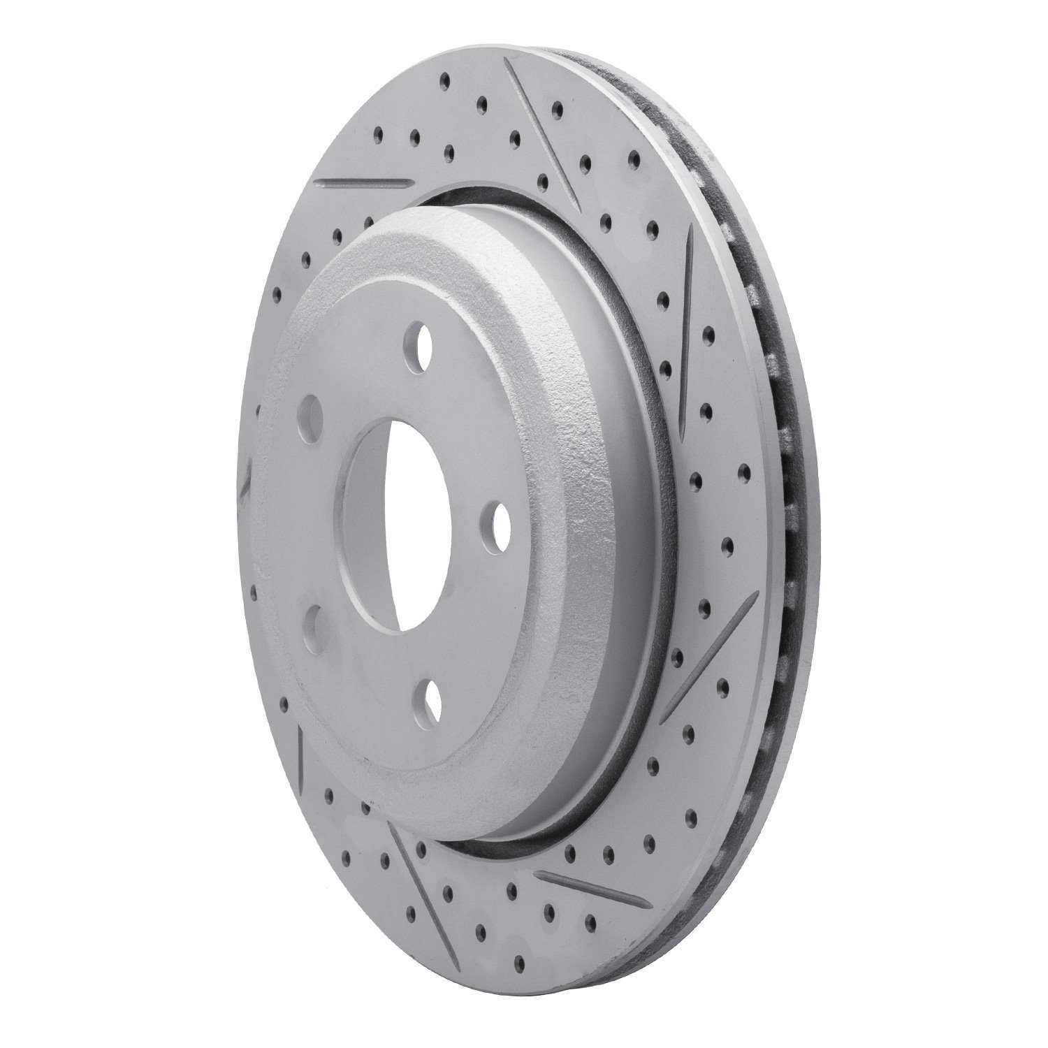 830-42006L Geoperformance Drilled/Slotted Brake Rotor, Fits Select Mopar, Position: Rear Left