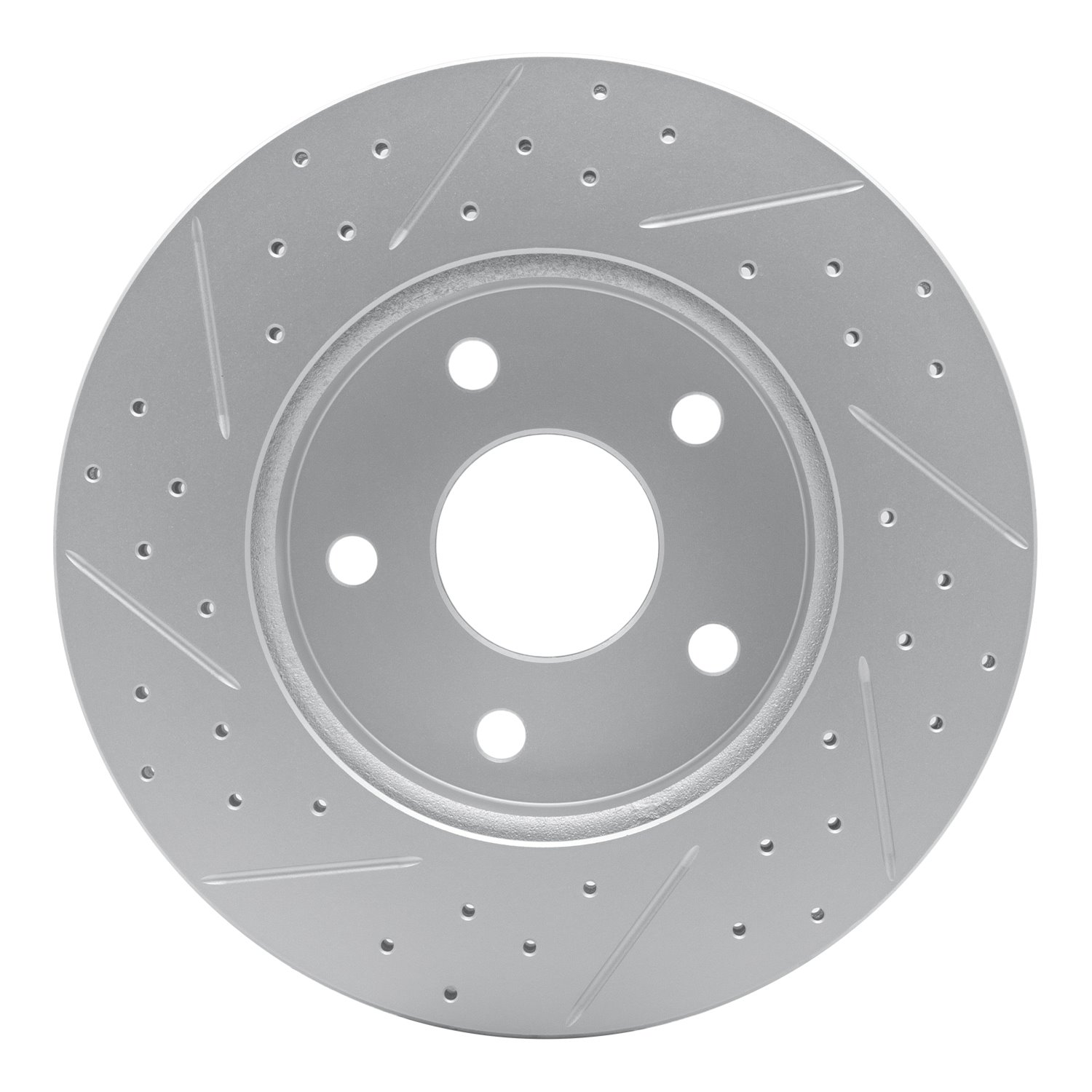 830-42024R Geoperformance Drilled/Slotted Brake Rotor, 1999-2004 Mopar, Position: Front Right