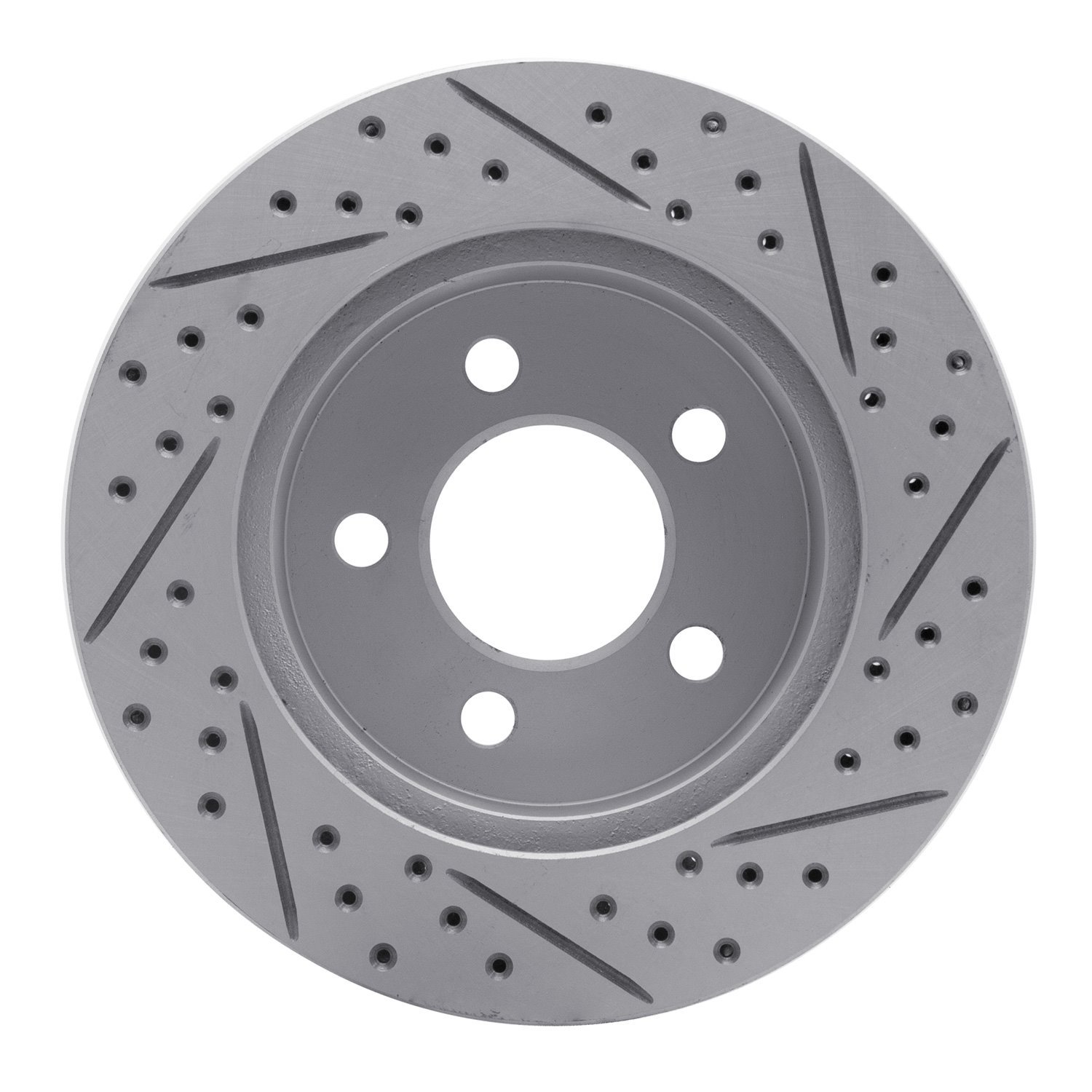 Geoperformance Drilled/Slotted Brake Rotor, 1999-2006 Mopar