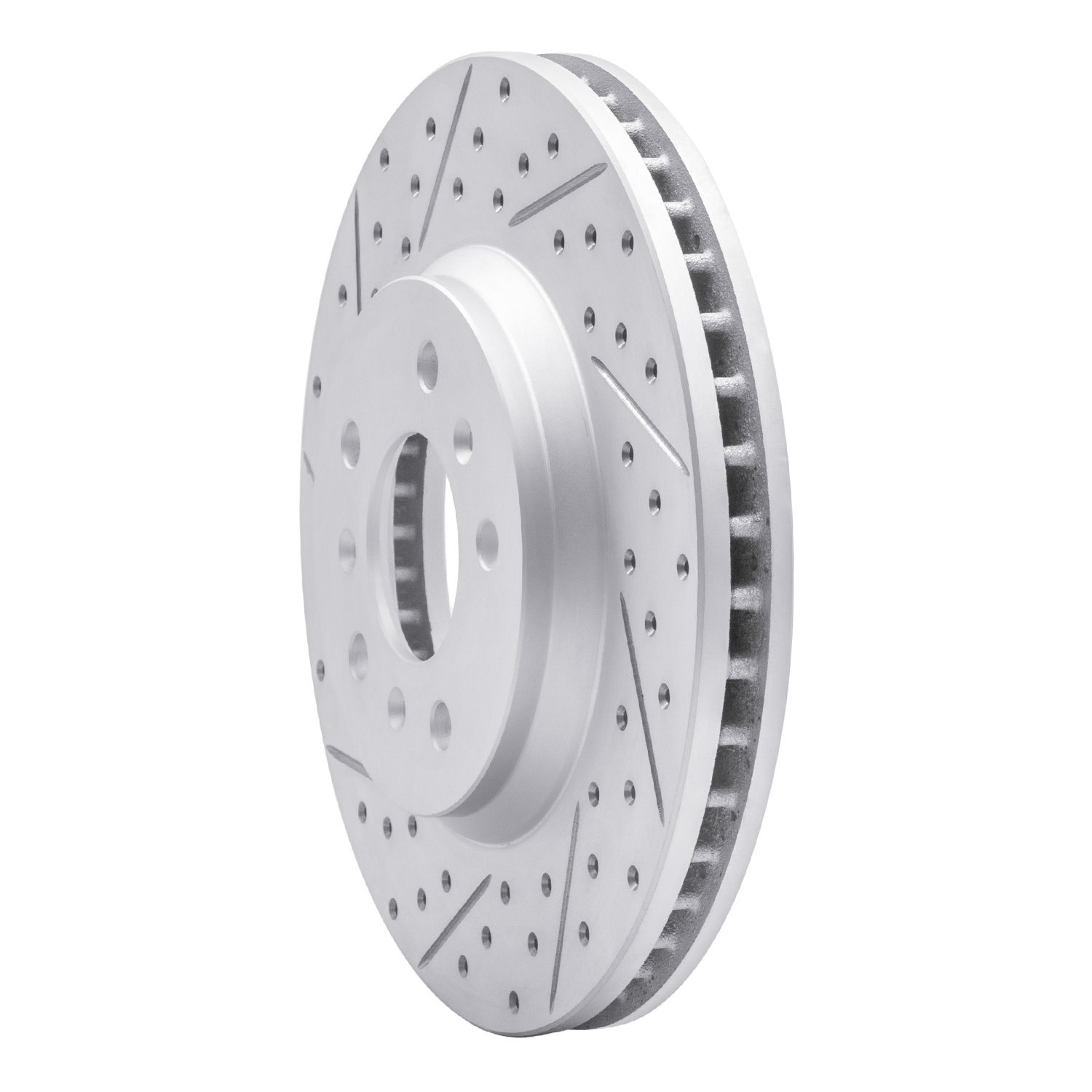 830-45012L Geoperformance Drilled/Slotted Brake Rotor, 2006-2016 GM, Position: Front Left