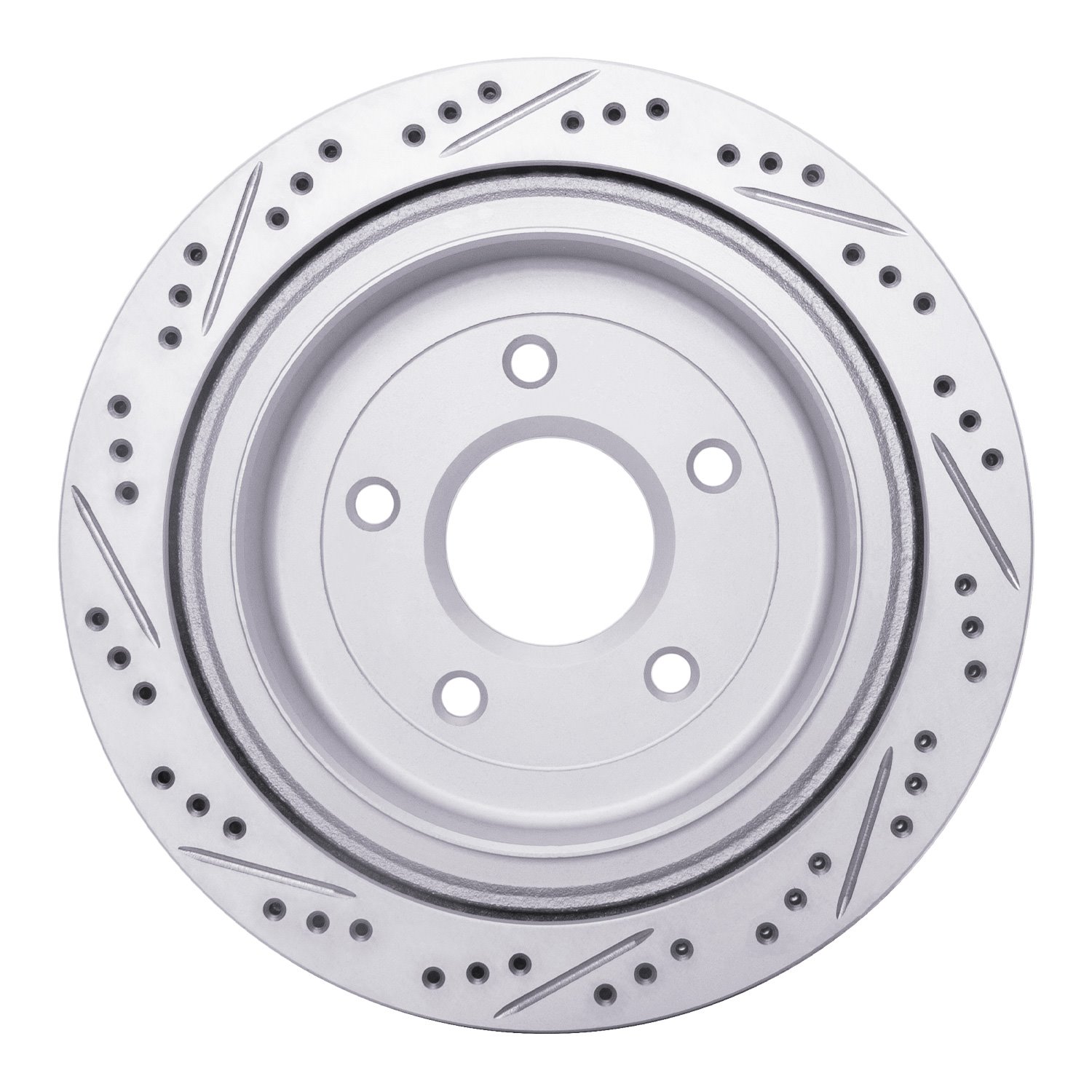 830-46009R Geoperformance Drilled/Slotted Brake Rotor, 1997-2013 GM, Position: Rear Right