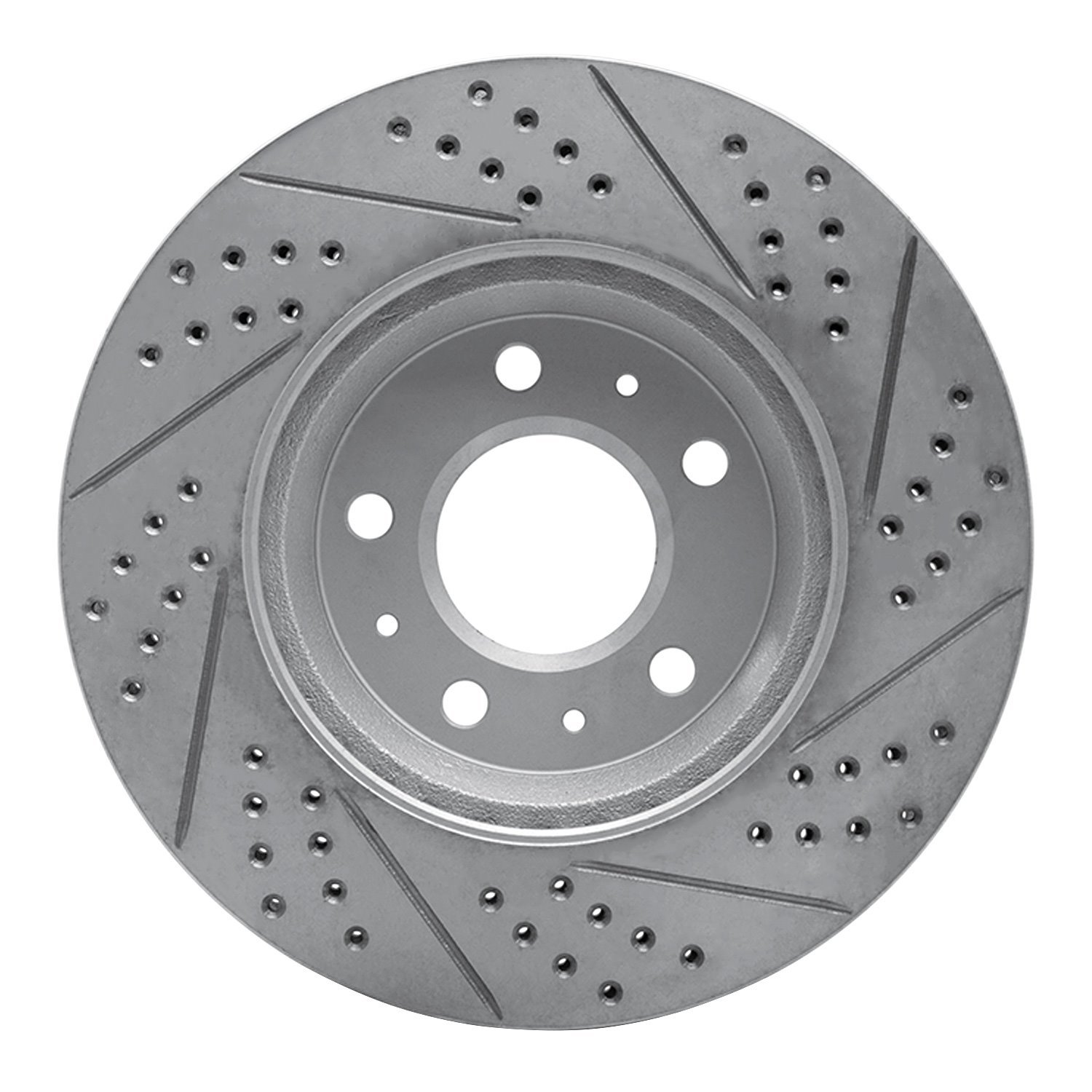 830-46013L Geoperformance Drilled/Slotted Brake Rotor, 2003-2008 GM, Position: Front Left