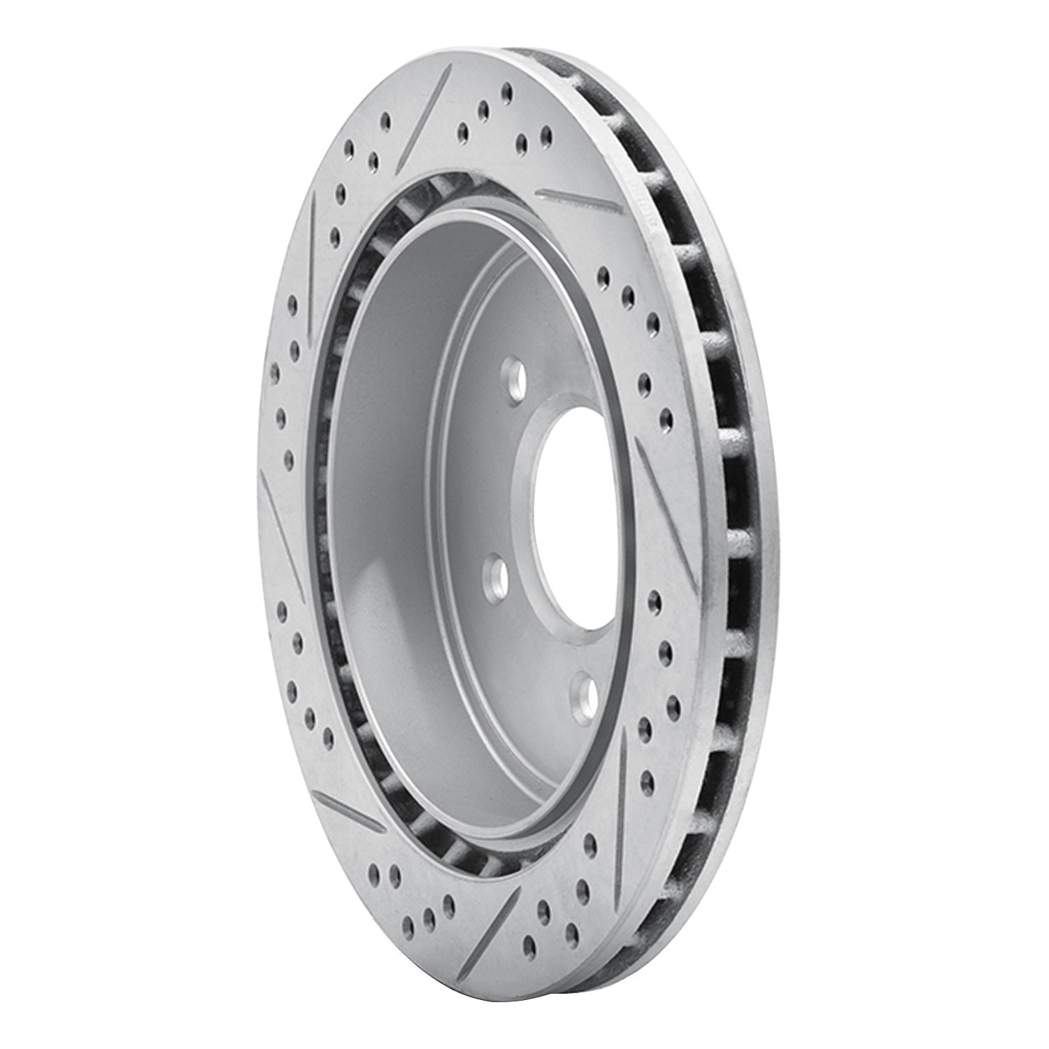 830-46014R Geoperformance Drilled/Slotted Brake Rotor, 2003-2011 GM, Position: Rear Right