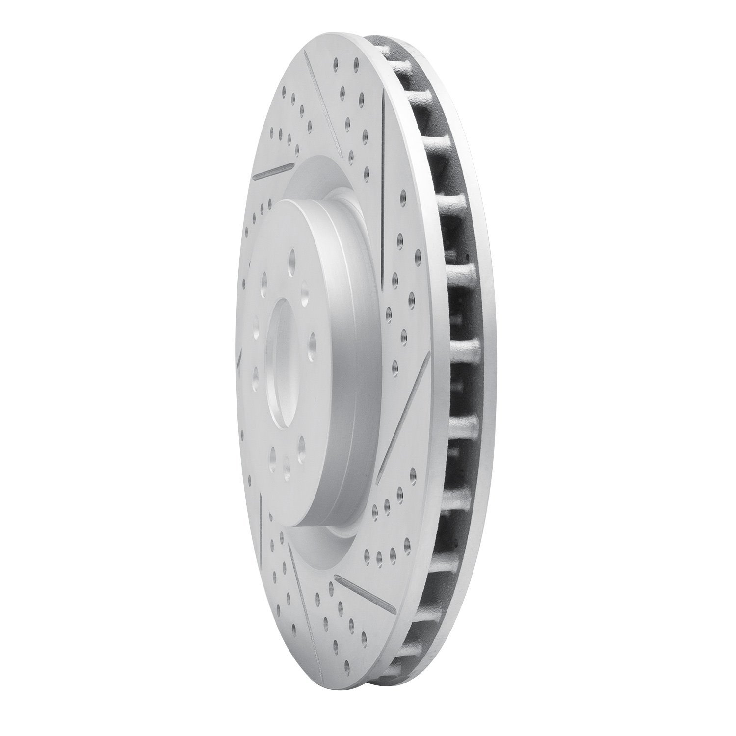 830-46015R Geoperformance Drilled/Slotted Brake Rotor, 2004-2011 GM, Position: Front Right