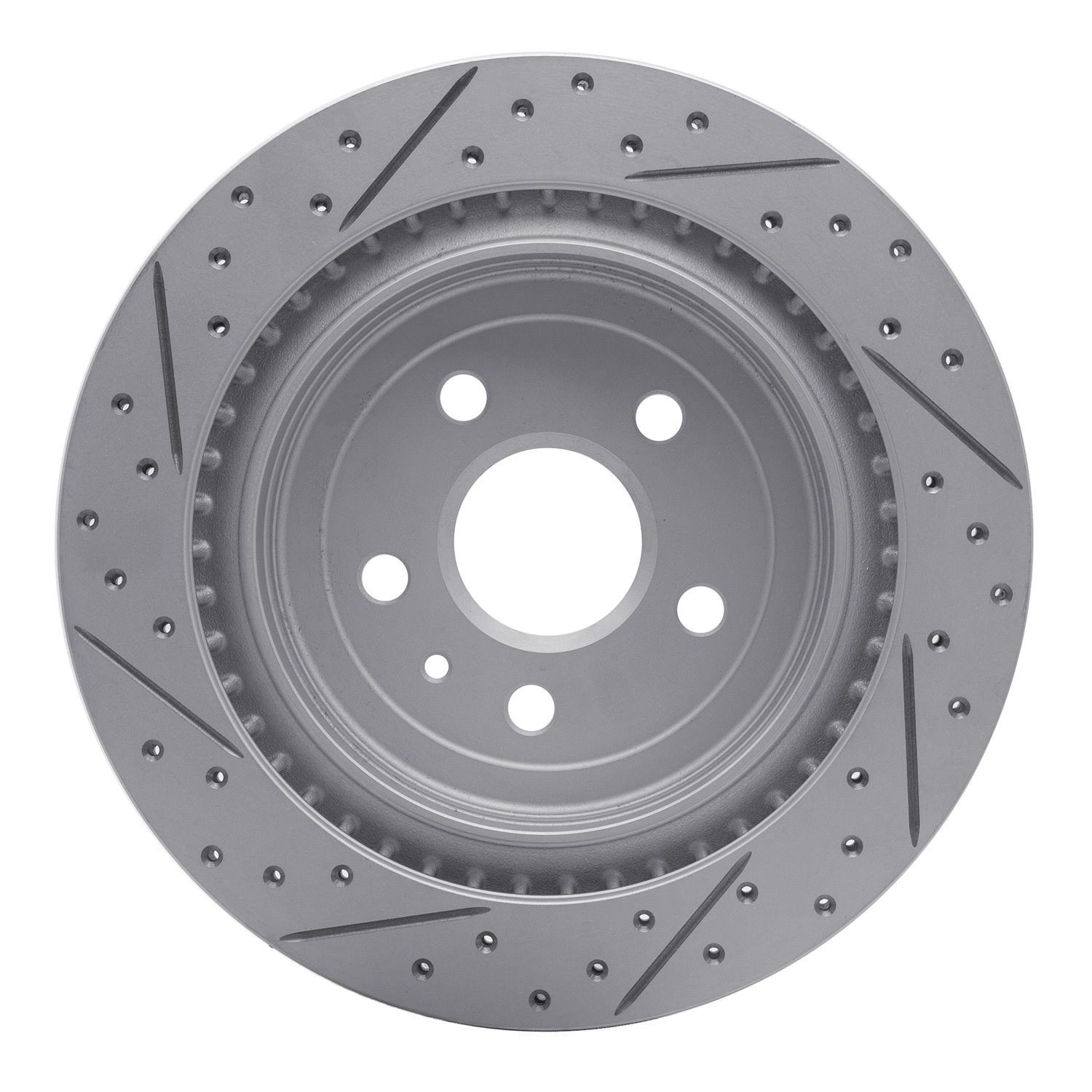 830-46026R Geoperformance Drilled/Slotted Brake Rotor, 2008-2014 GM, Position: Rear Right