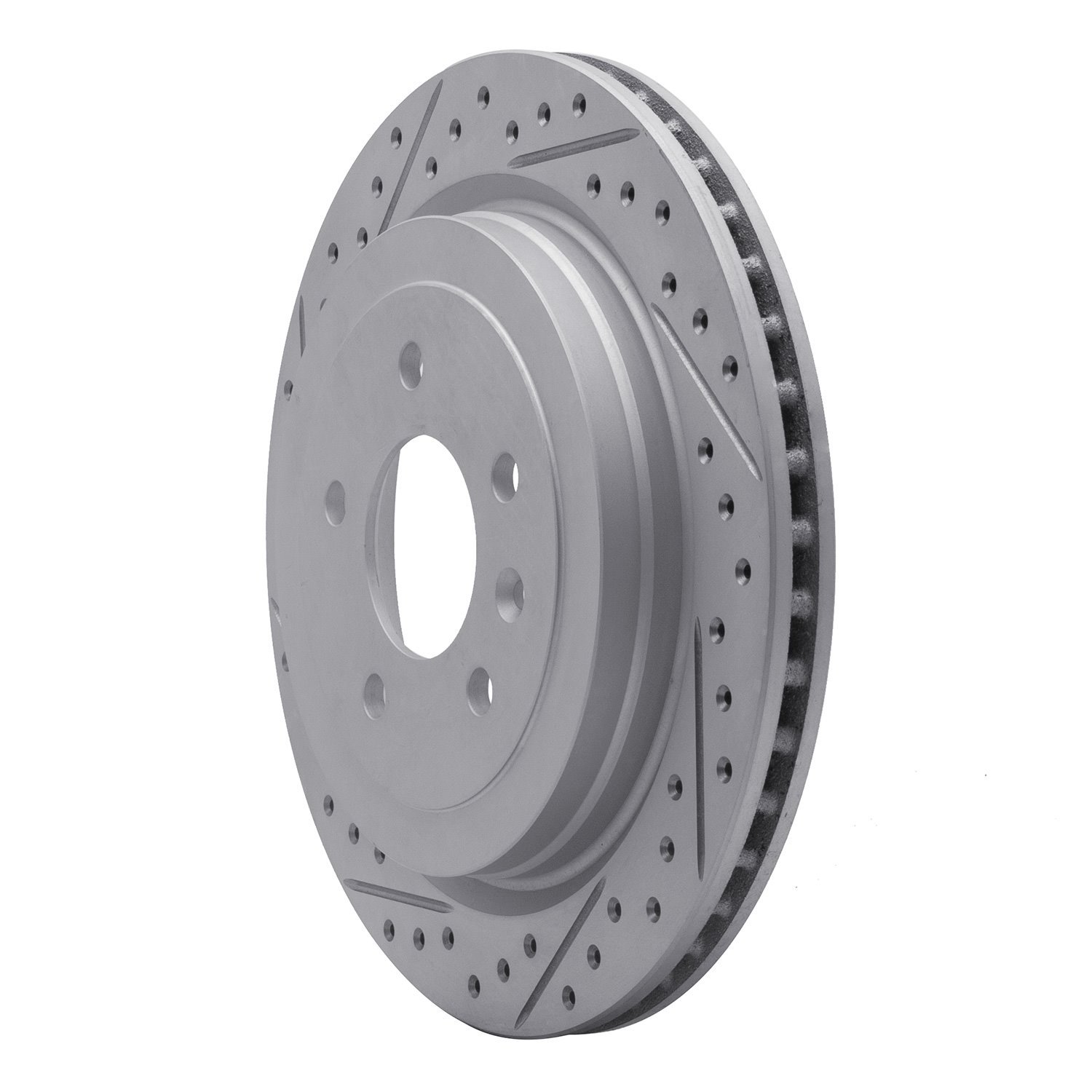 830-46032R Geoperformance Drilled/Slotted Brake Rotor, 2013-2019 GM, Position: Rear Right