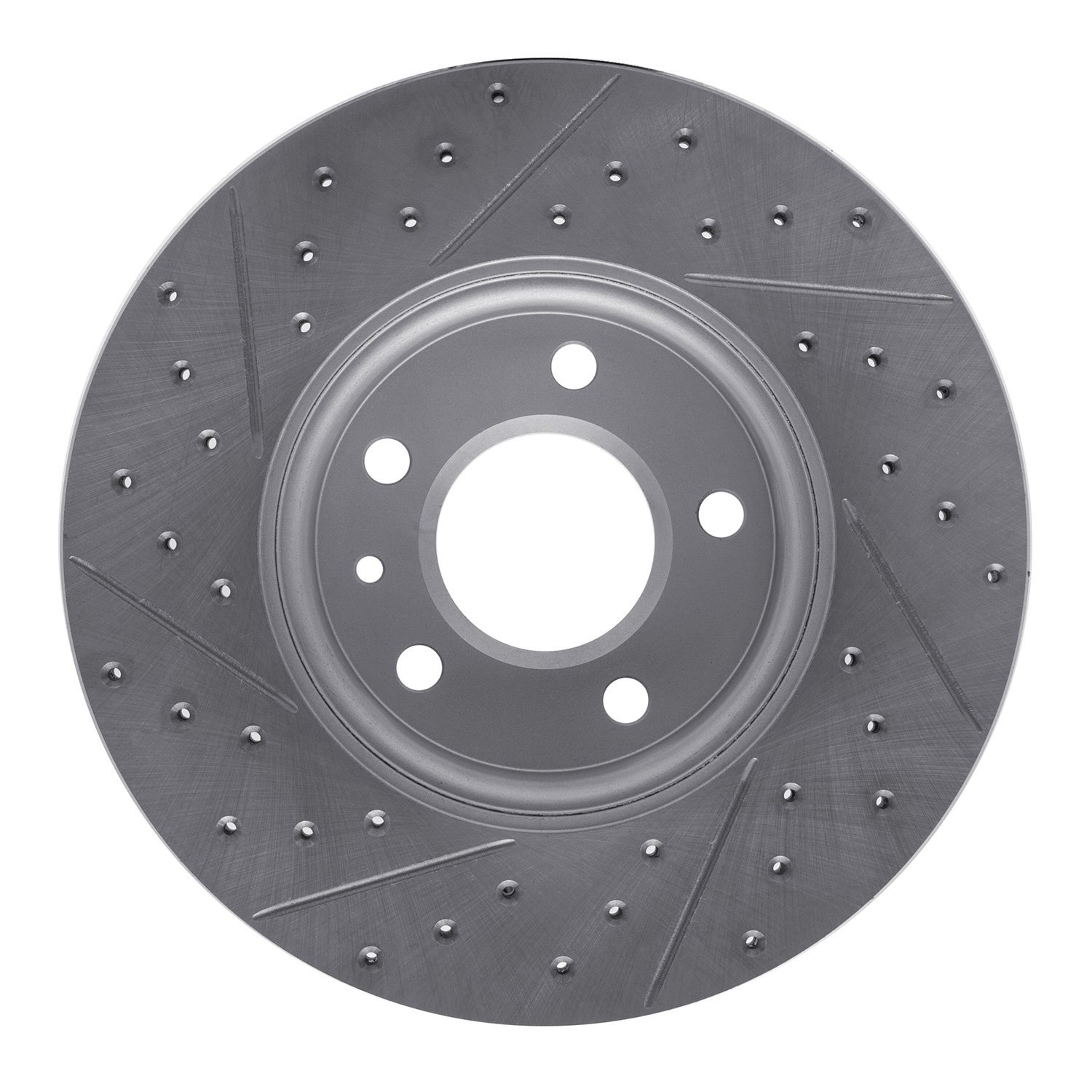830-46033R Geoperformance Drilled/Slotted Brake Rotor, Fits Select GM, Position: Front Right
