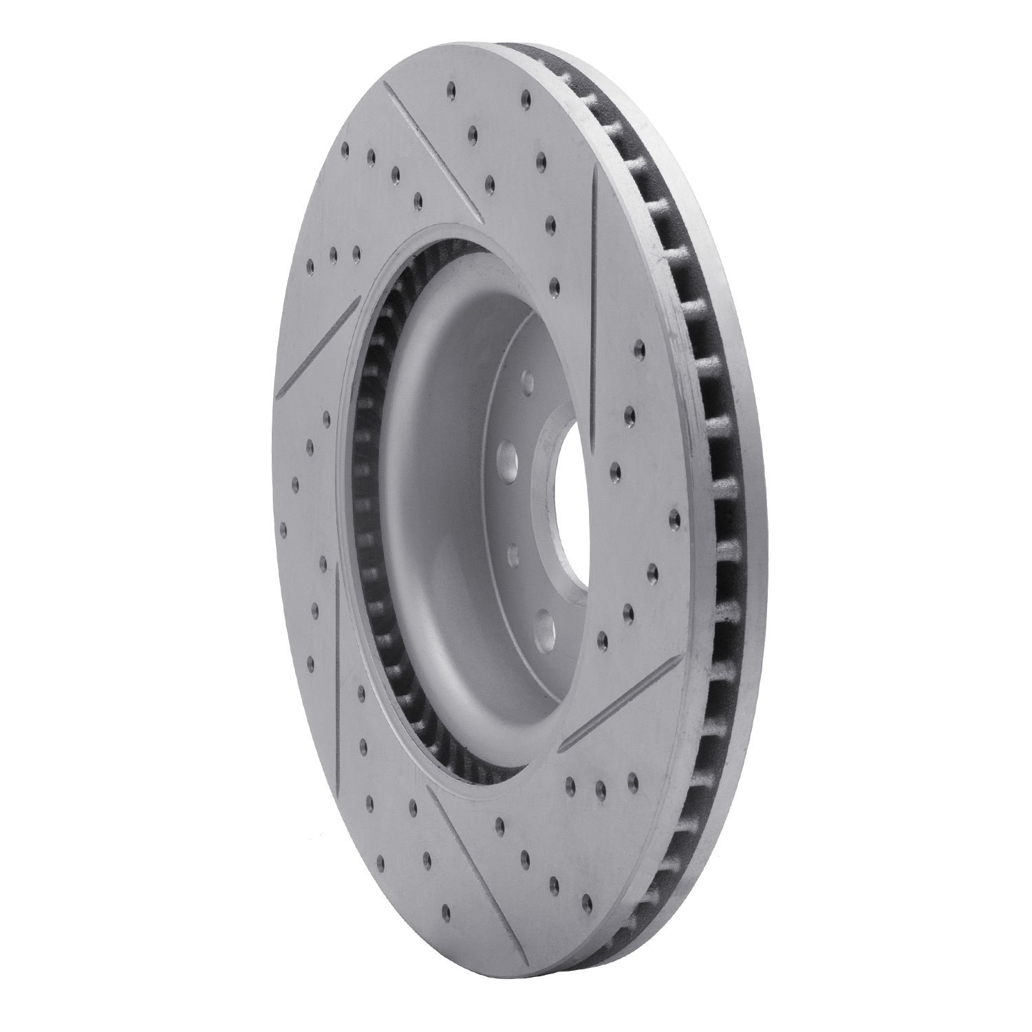 830-46036R Geoperformance Drilled/Slotted Brake Rotor, Fits Select GM, Position: Front Right
