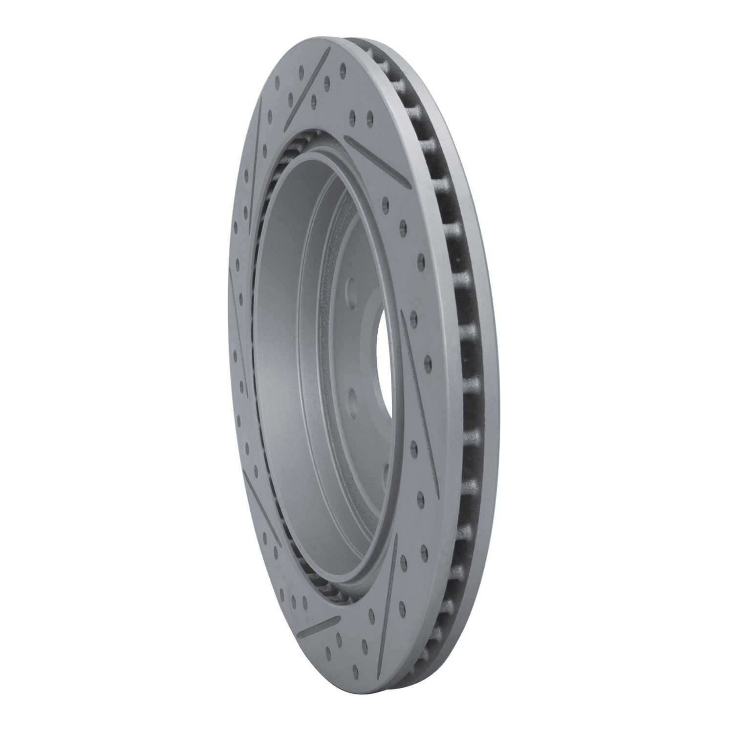 830-46045R Geoperformance Drilled/Slotted Brake Rotor, 2010-2016 GM, Position: Rear Right