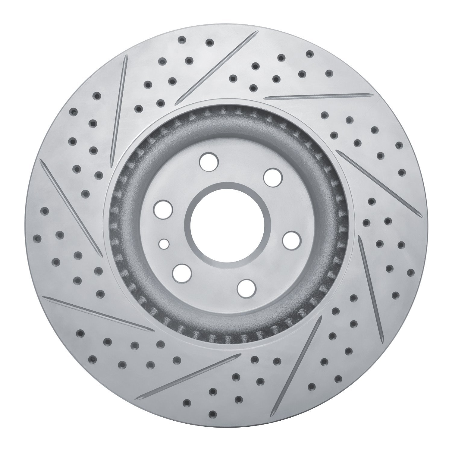 830-46046R Geoperformance Drilled/Slotted Brake Rotor, 2010-2016 GM, Position: Front Right