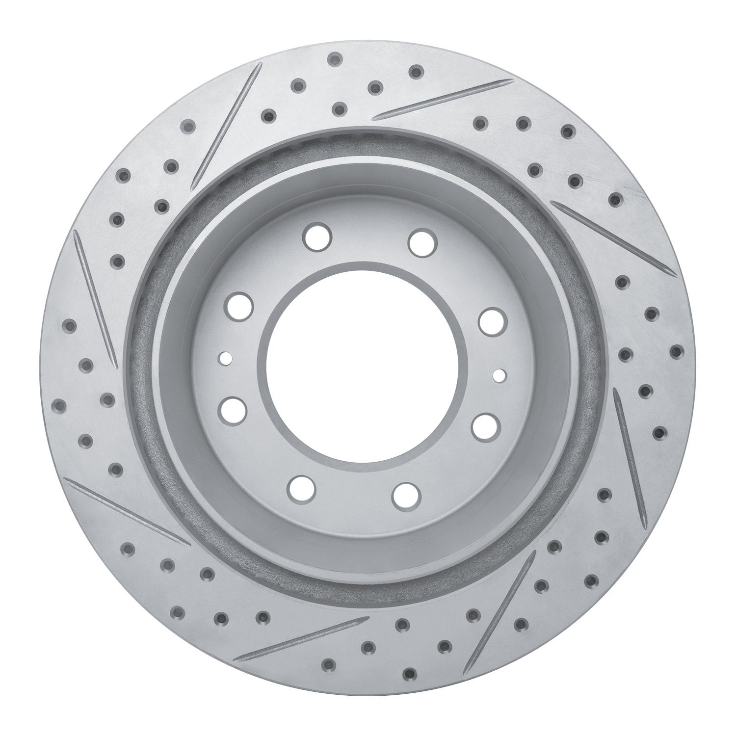 830-46061R Geoperformance Drilled/Slotted Brake Rotor, Fits Select GM, Position: Front Right