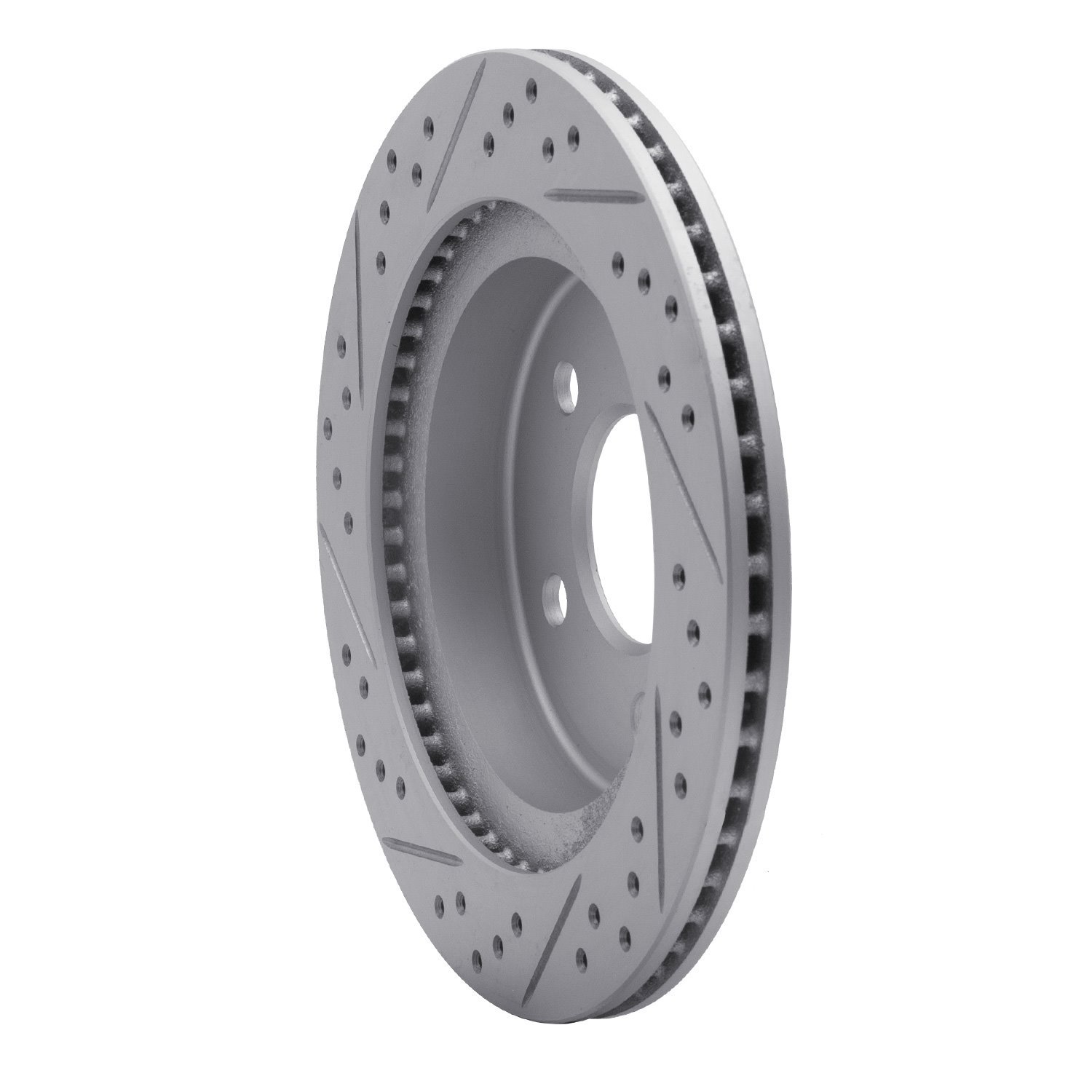 830-47025R Geoperformance Drilled/Slotted Brake Rotor, 1993-1997 GM, Position: Rear Right