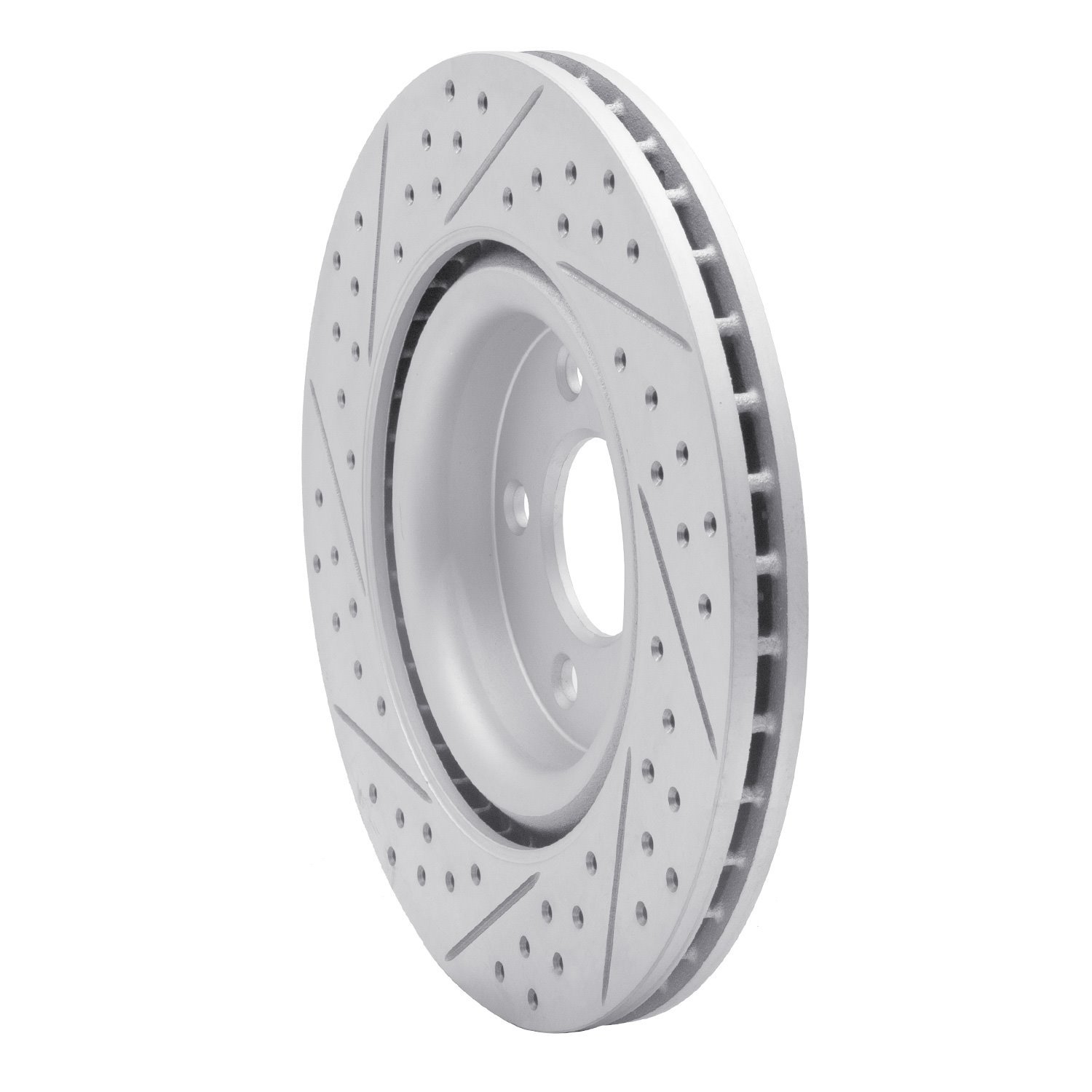 830-47037R Geoperformance Drilled/Slotted Brake Rotor, 2007-2010 GM, Position: Front Right
