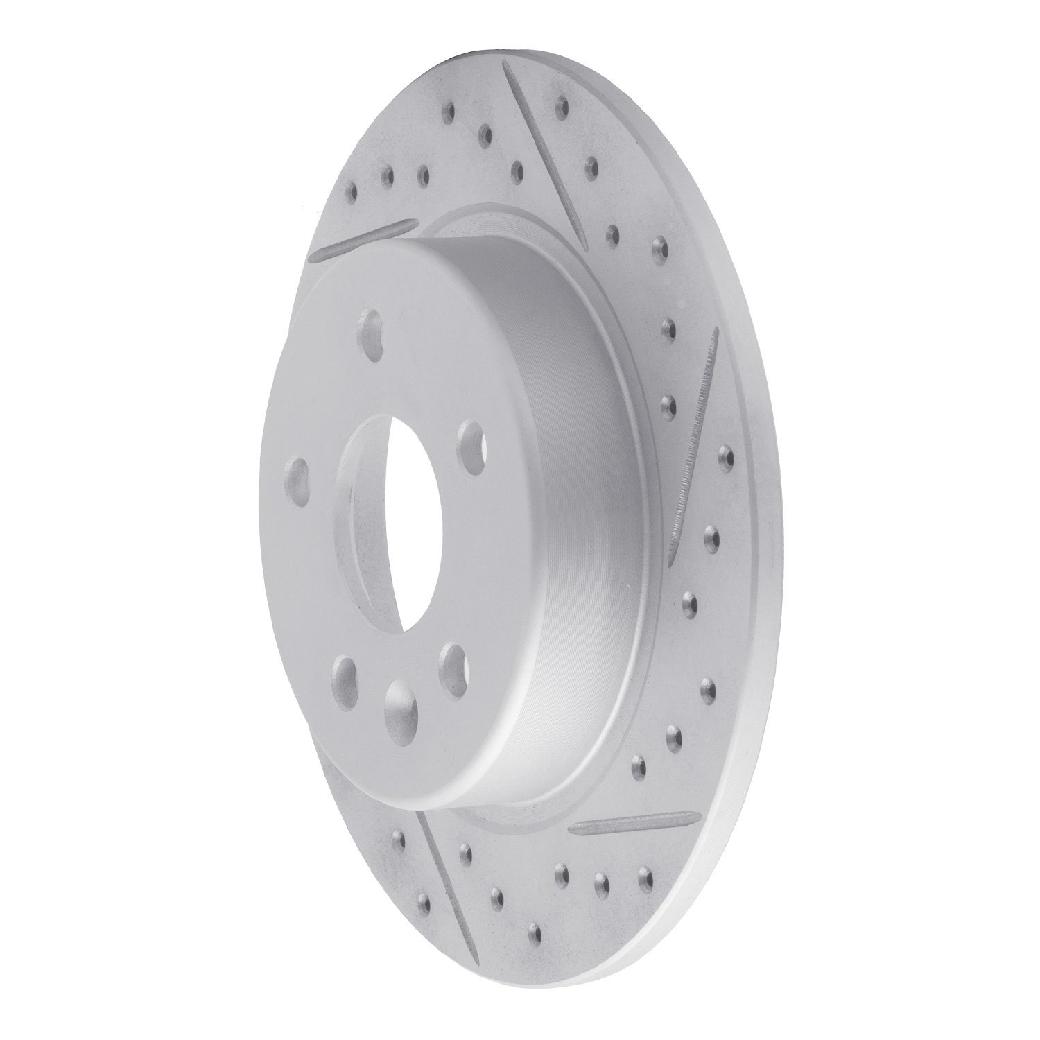 830-47052R Geoperformance Drilled/Slotted Brake Rotor, Fits Select GM, Position: Rear Right