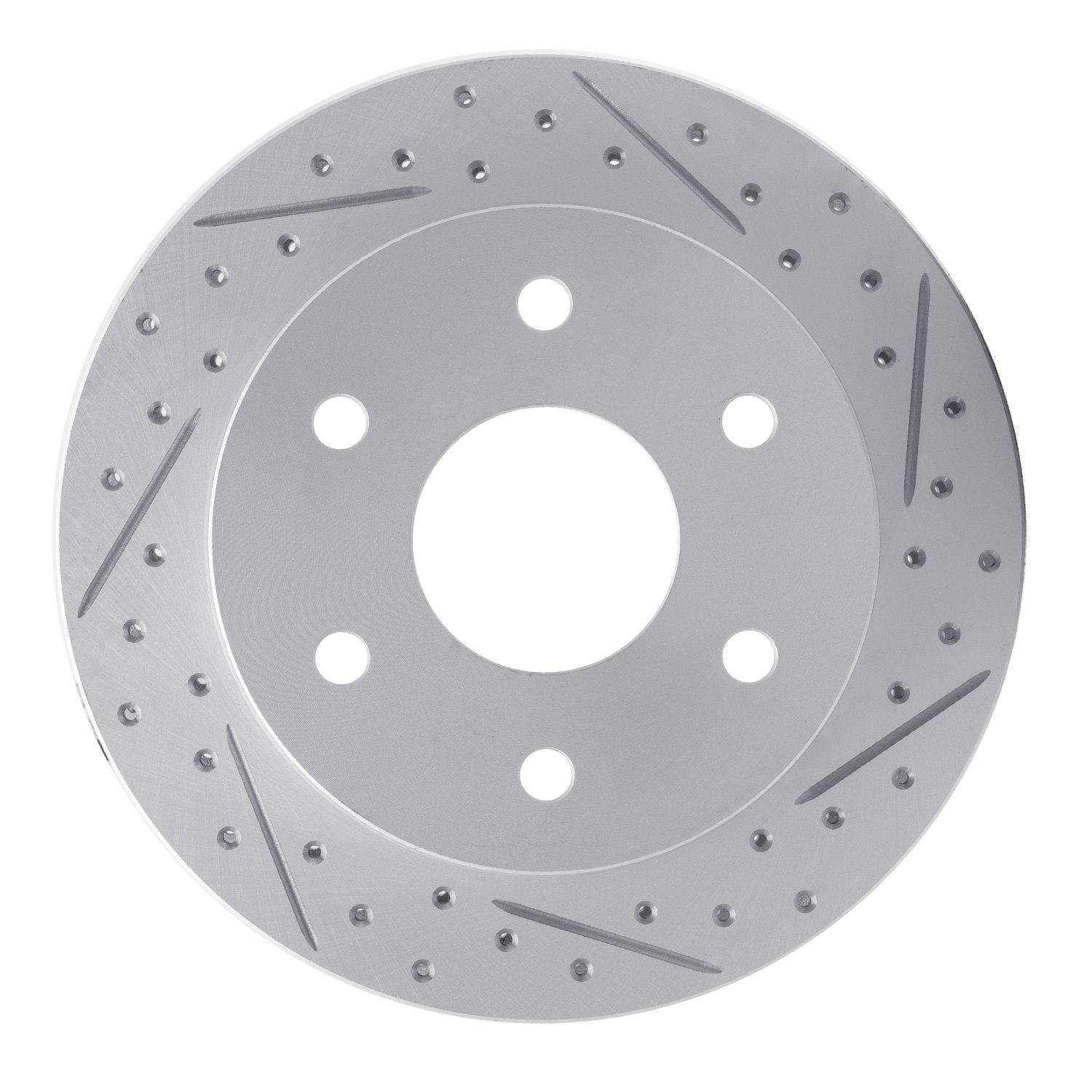 830-48008R Geoperformance Drilled/Slotted Brake Rotor, 1988-2000 GM, Position: Front Right