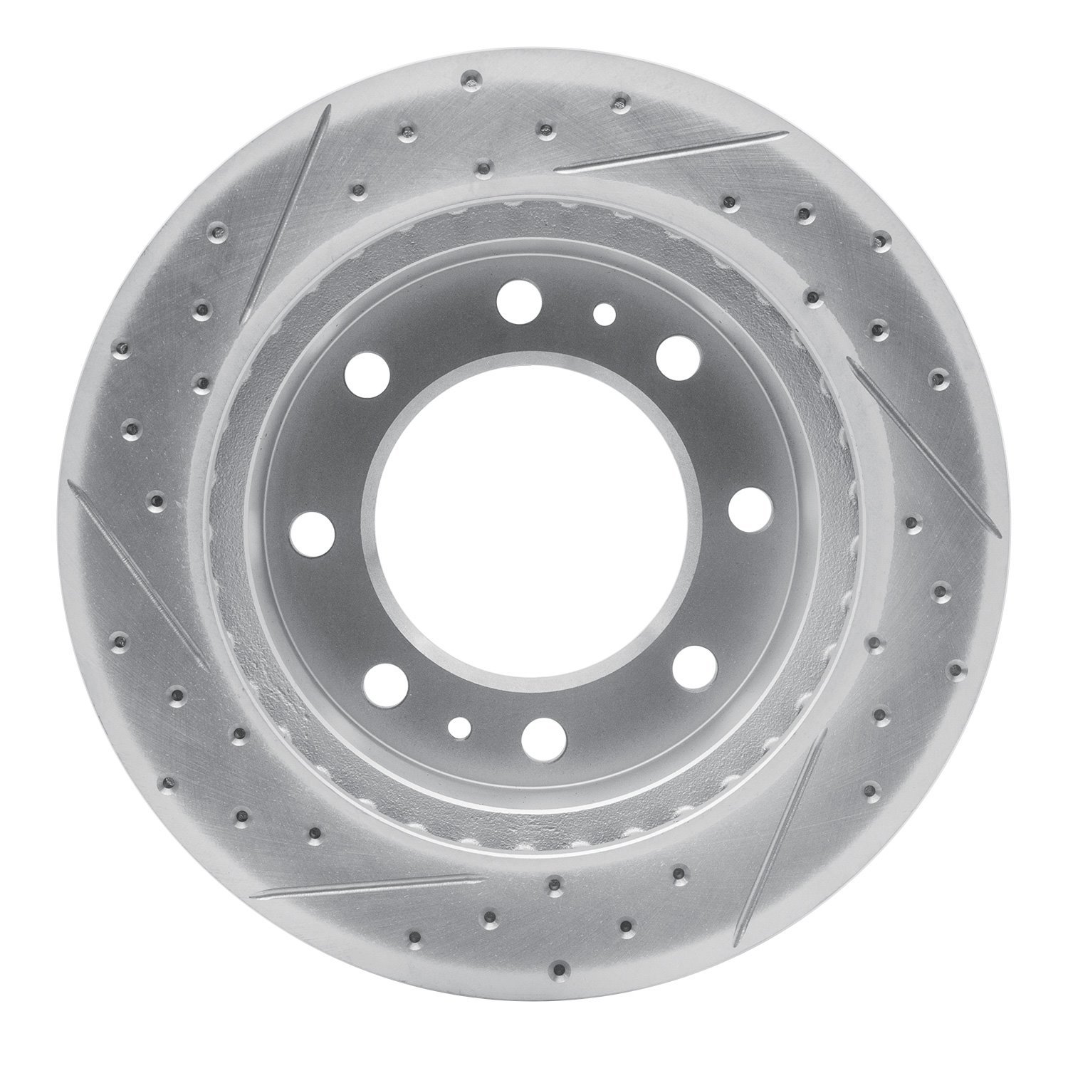 830-48038R Geoperformance Drilled/Slotted Brake Rotor, 1999-2020 GM, Position: Front Right