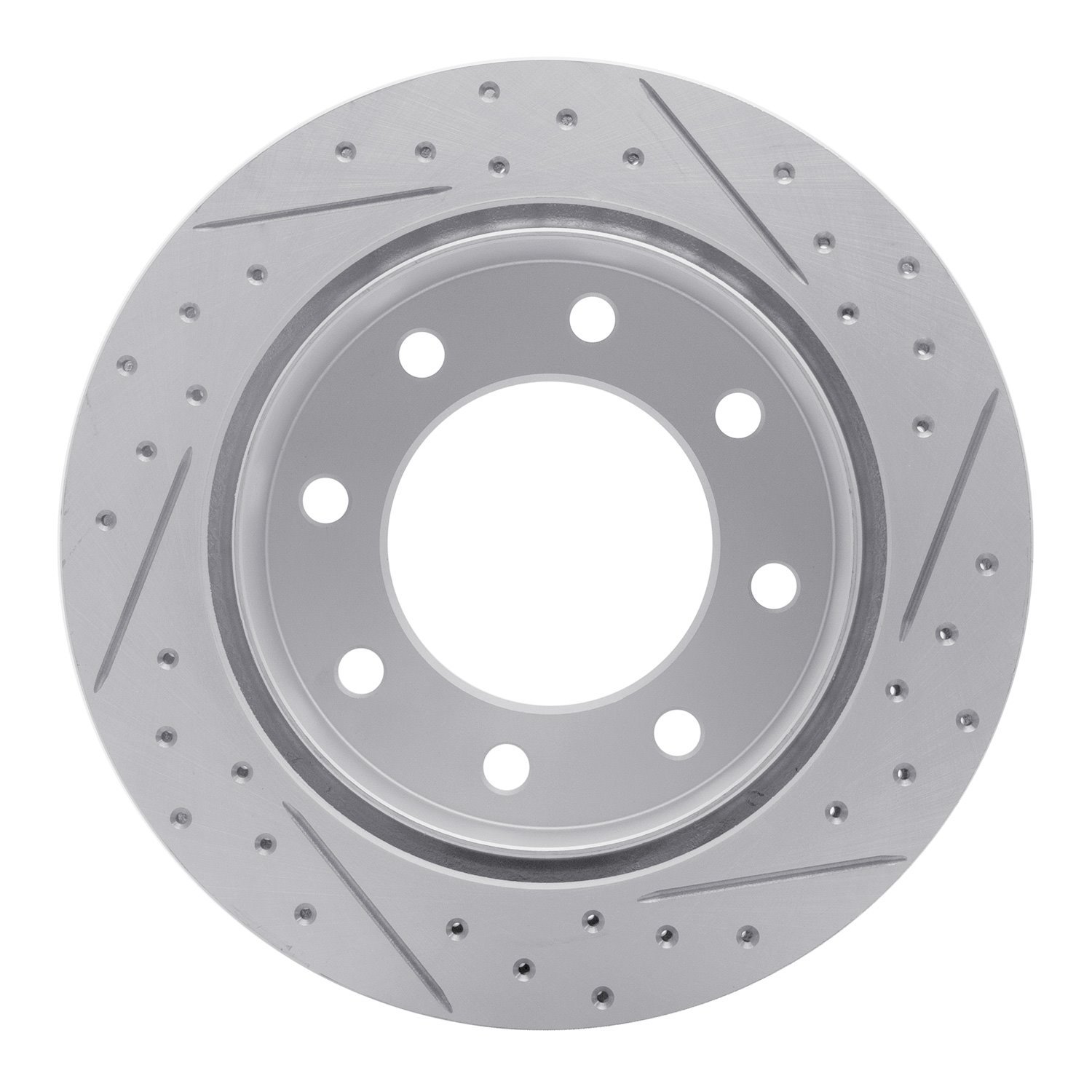 830-48039R Geoperformance Drilled/Slotted Brake Rotor, Fits Select GM, Position: Rear Right