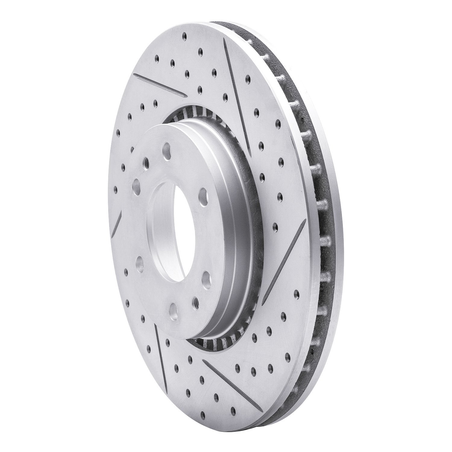 830-48046R Geoperformance Drilled/Slotted Brake Rotor, 2002-2009 GM, Position: Front Right