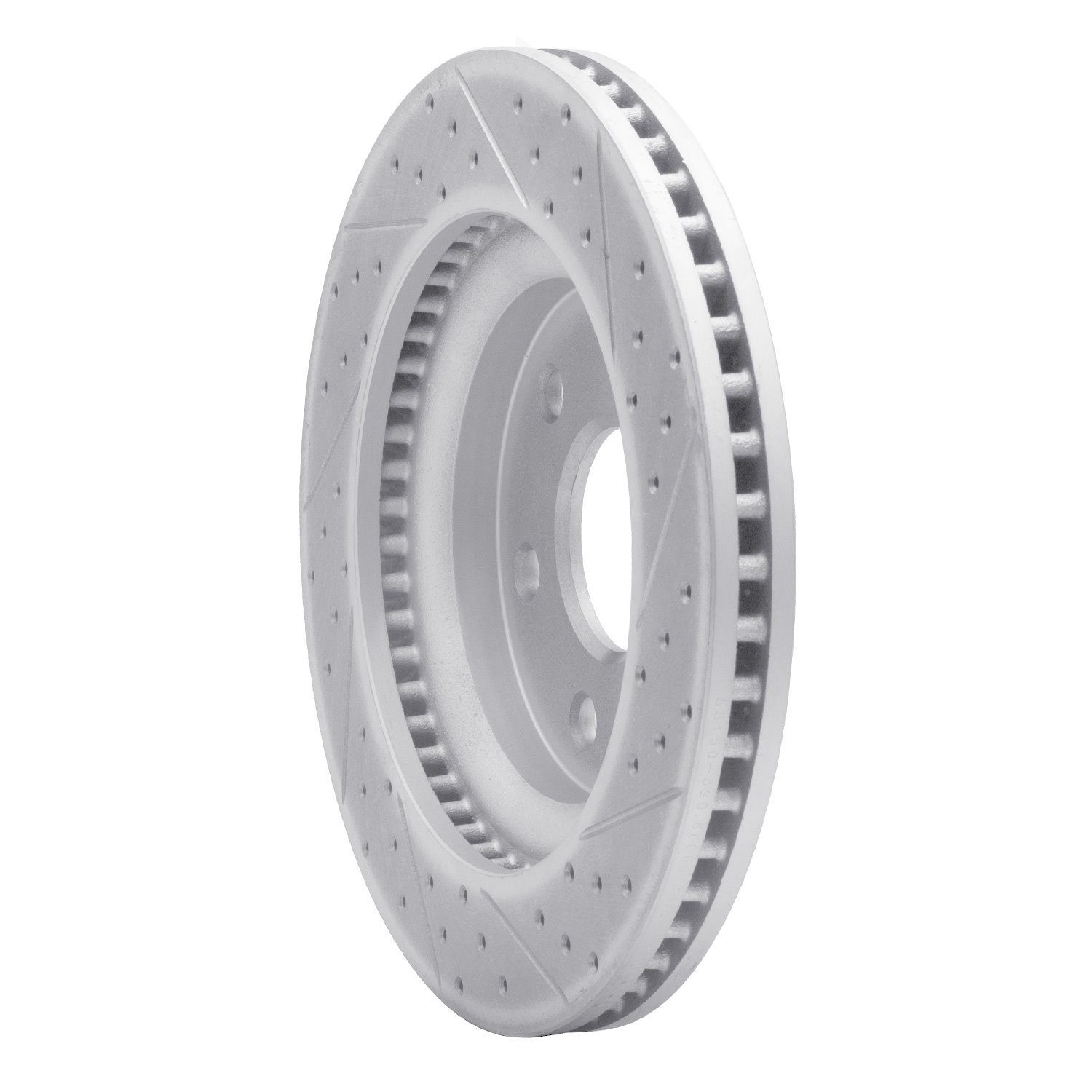 830-48054L Geoperformance Drilled/Slotted Brake Rotor, 2007-2017 GM, Position: Front Left