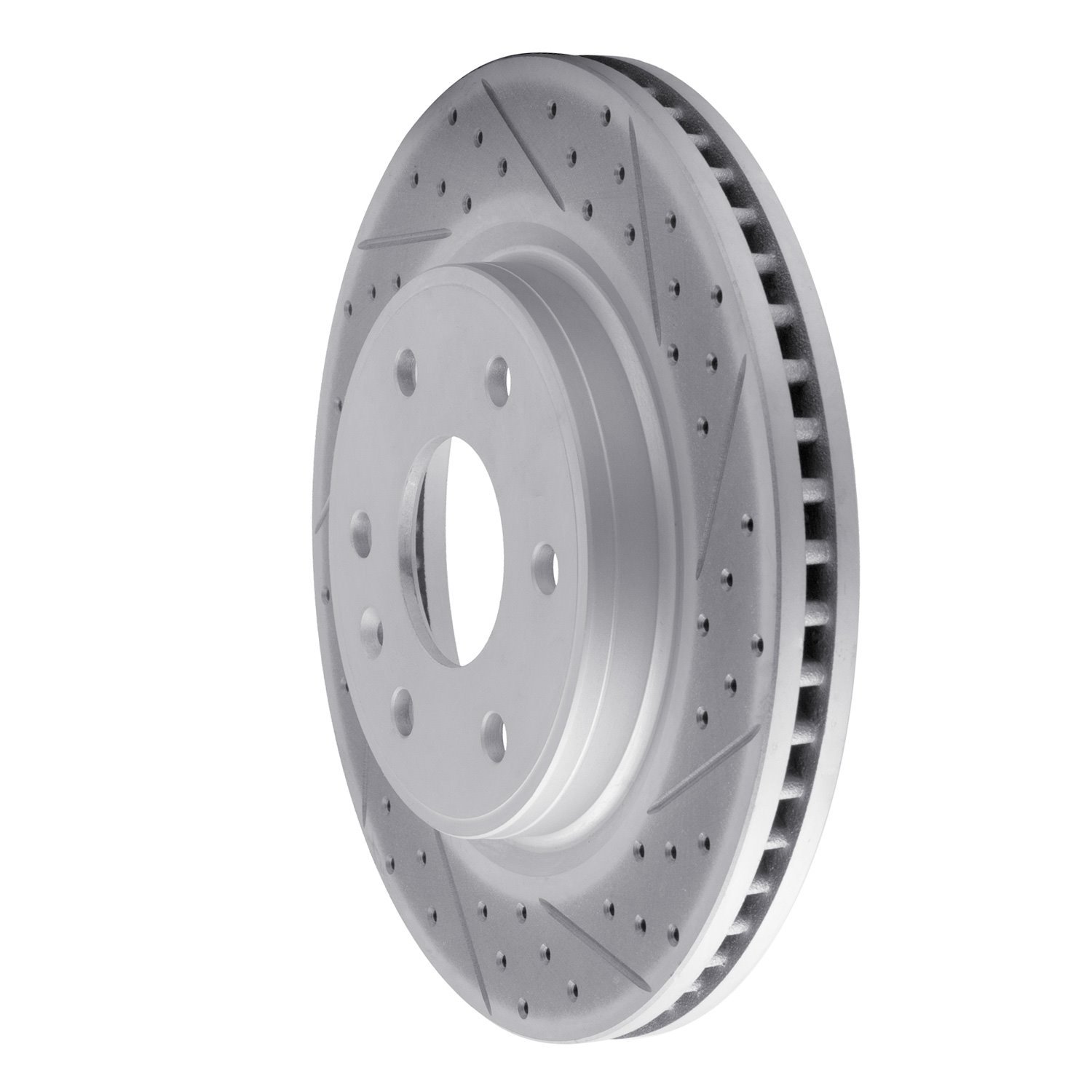 830-48054R Geoperformance Drilled/Slotted Brake Rotor, 2007-2017 GM, Position: Front Right