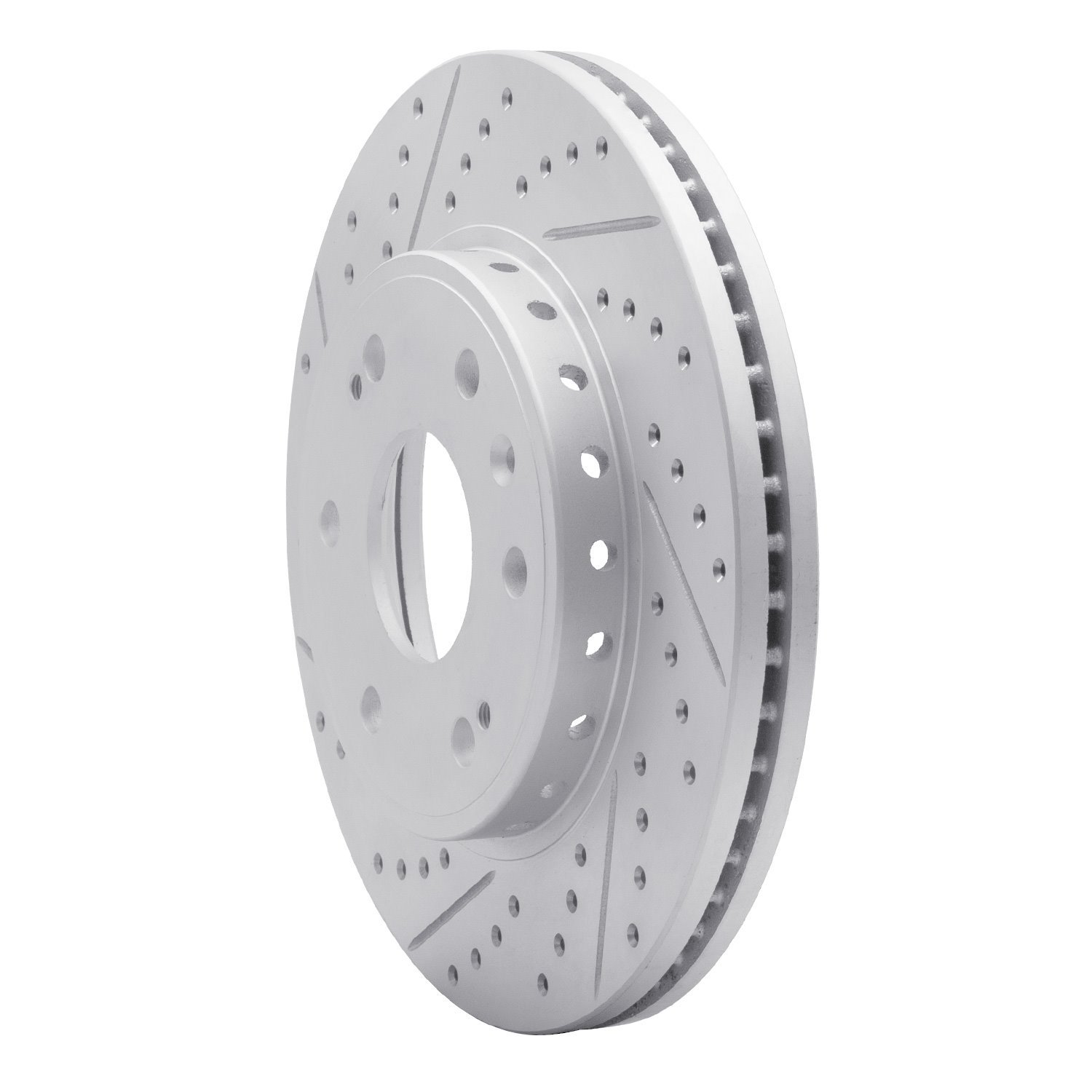 830-48091R Geoperformance Drilled/Slotted Brake Rotor, 2009-2020 GM, Position: Front Right