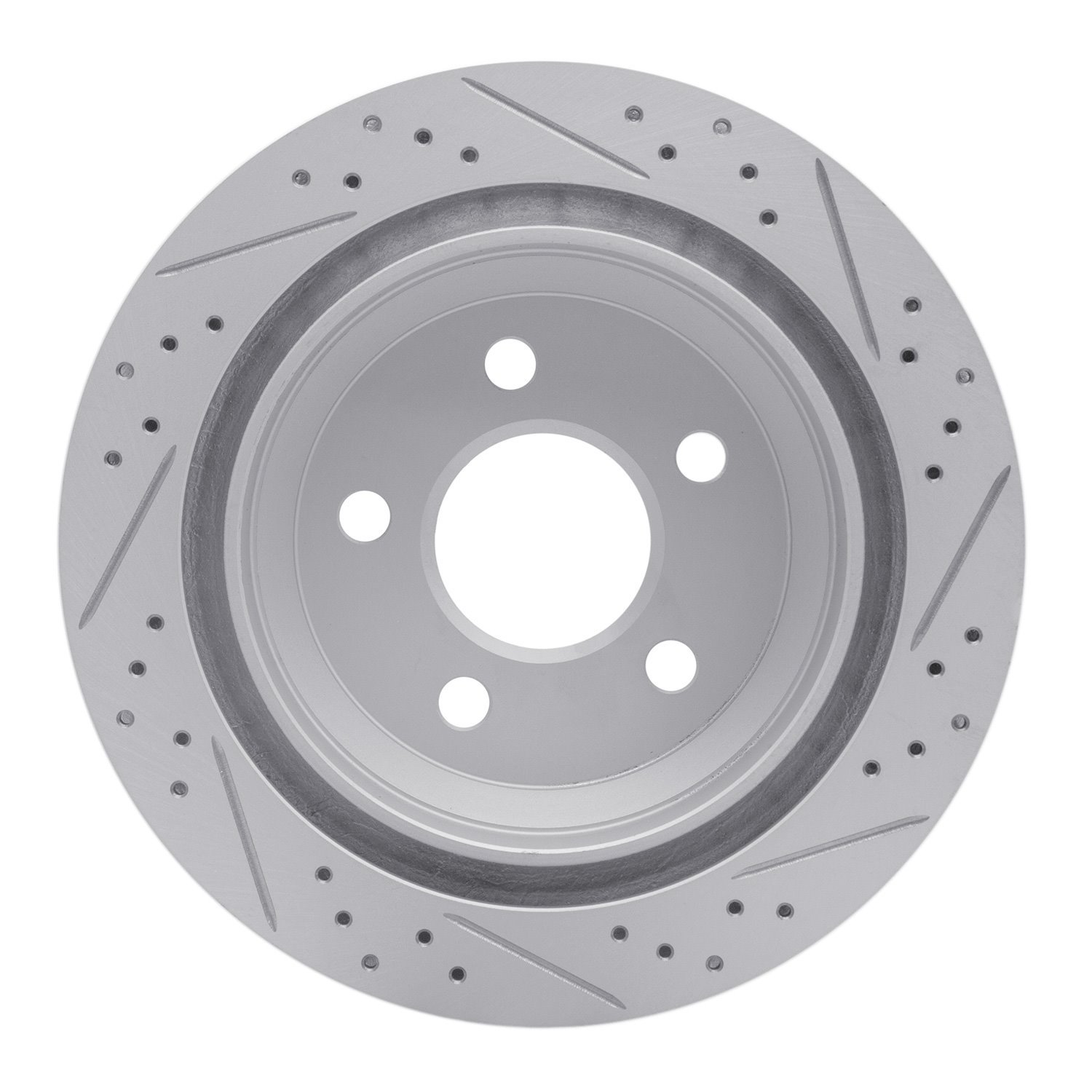 830-52013R Geoperformance Drilled/Slotted Brake Rotor, 1998-2002 GM, Position: Rear Right