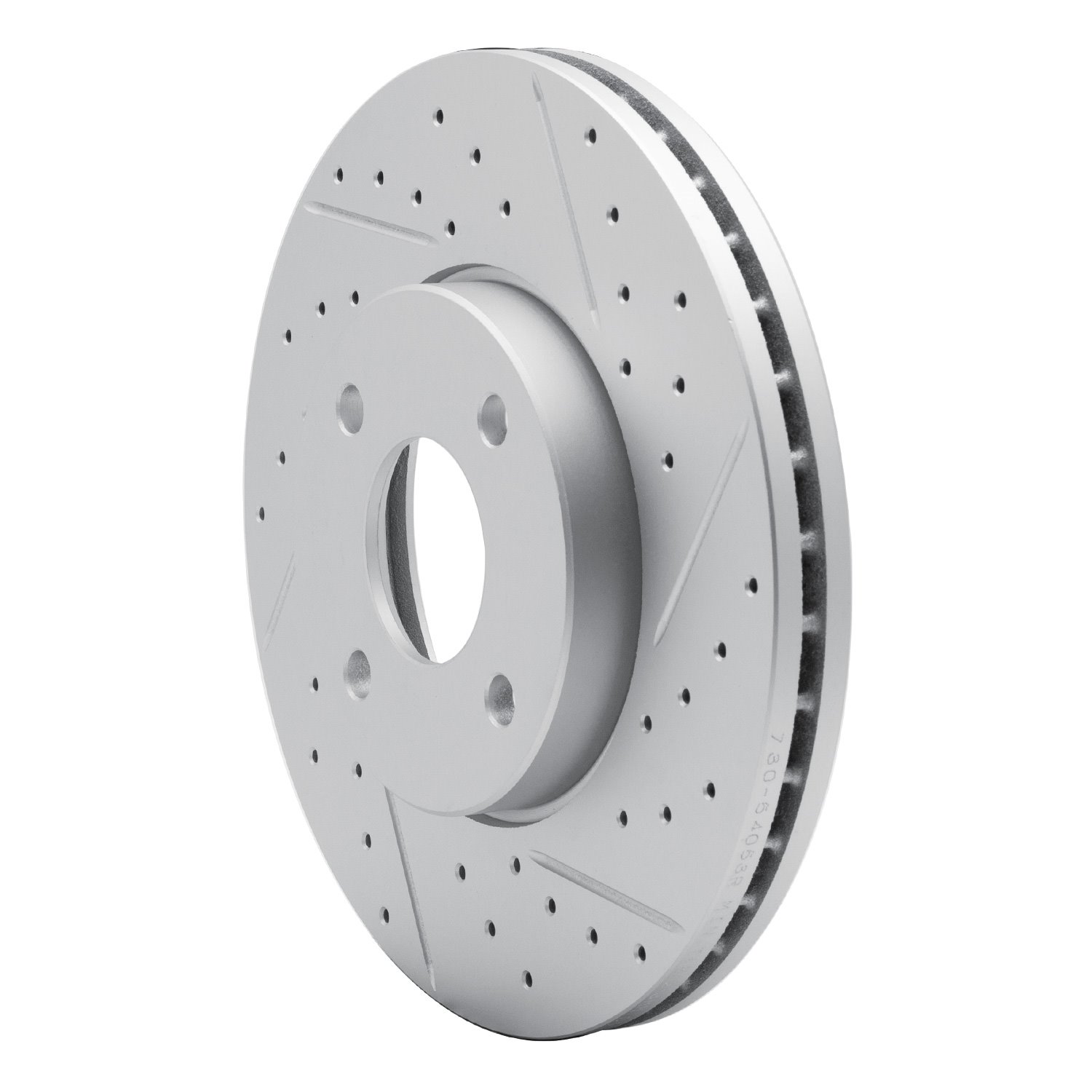 830-54053R Geoperformance Drilled/Slotted Brake Rotor, 2005-2012 Ford/Lincoln/Mercury/Mazda, Position: Front Right