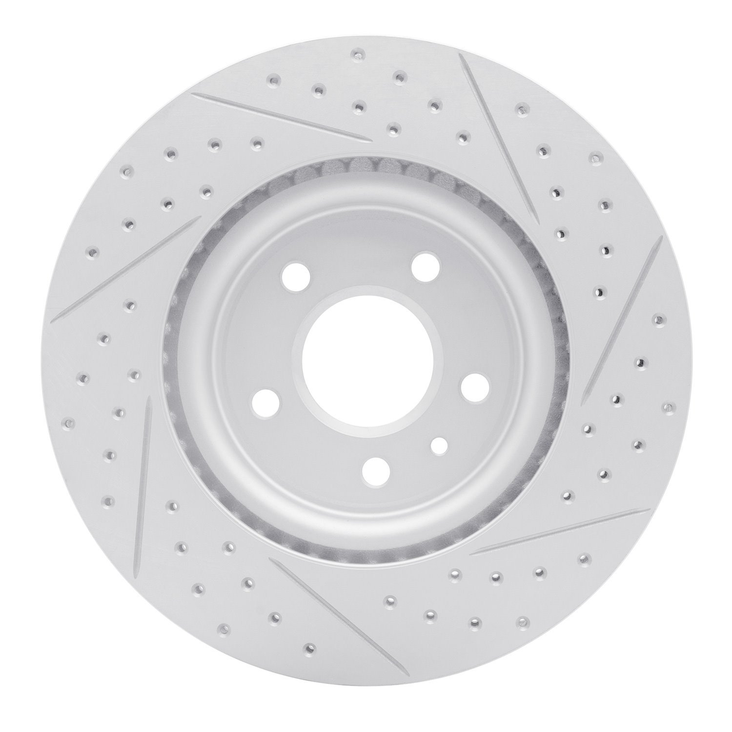 830-54062L Geoperformance Drilled/Slotted Brake Rotor, 2009-2010 Ford/Lincoln/Mercury/Mazda, Position: Front Left