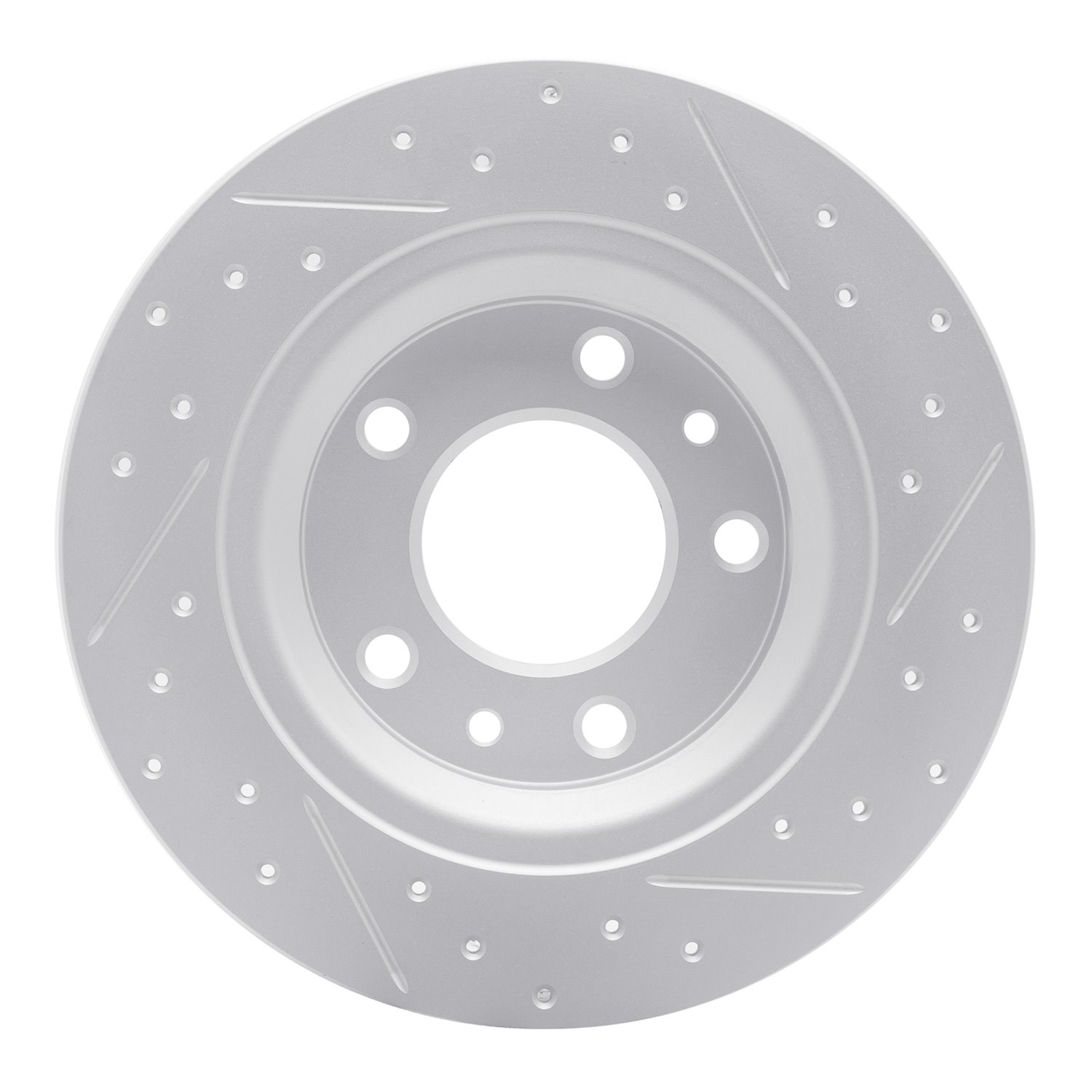 830-54064L Geoperformance Drilled/Slotted Brake Rotor, 1998-2015 Ford/Lincoln/Mercury/Mazda, Position: Rear Left