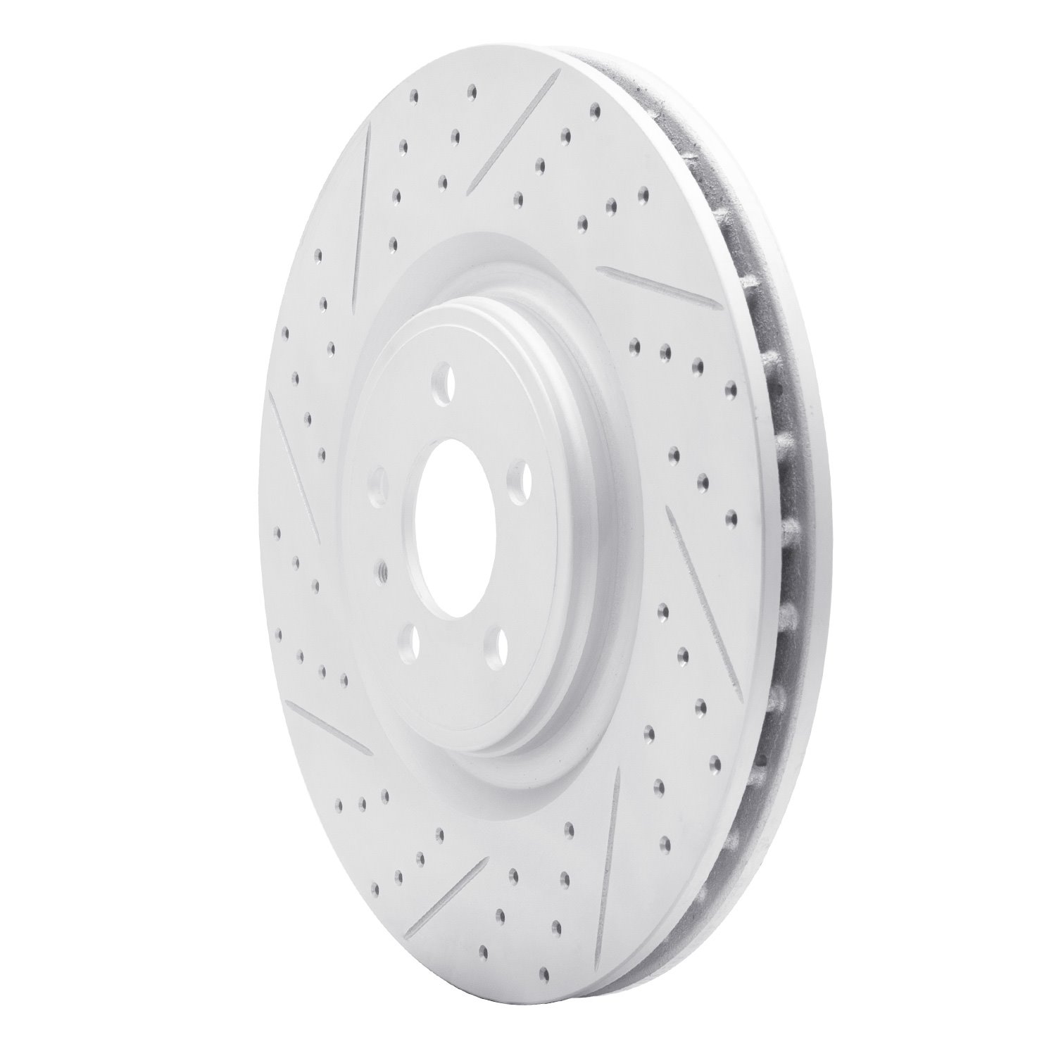 830-54071L Geoperformance Drilled/Slotted Brake Rotor, 2013-2014 Ford/Lincoln/Mercury/Mazda, Position: Front Left