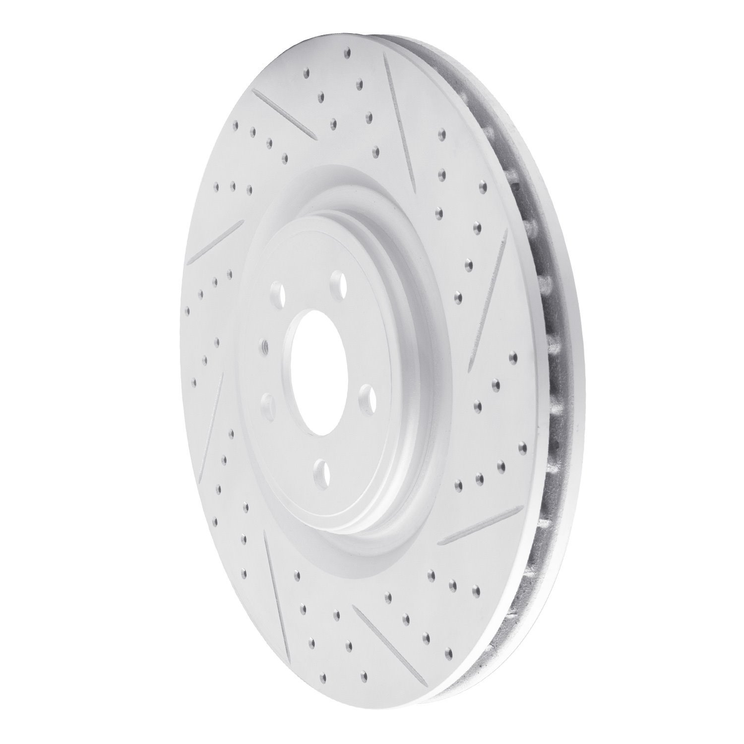 830-54071R Geoperformance Drilled/Slotted Brake Rotor, 2013-2014 Ford/Lincoln/Mercury/Mazda, Position: Front Right