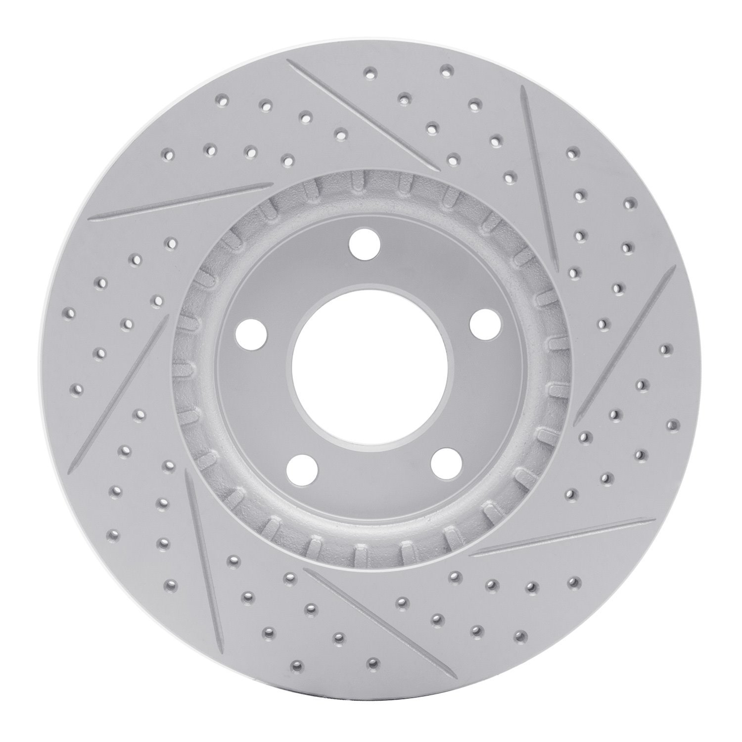 830-54091L Geoperformance Drilled/Slotted Brake Rotor, 2007-2008 Ford/Lincoln/Mercury/Mazda, Position: Front Left