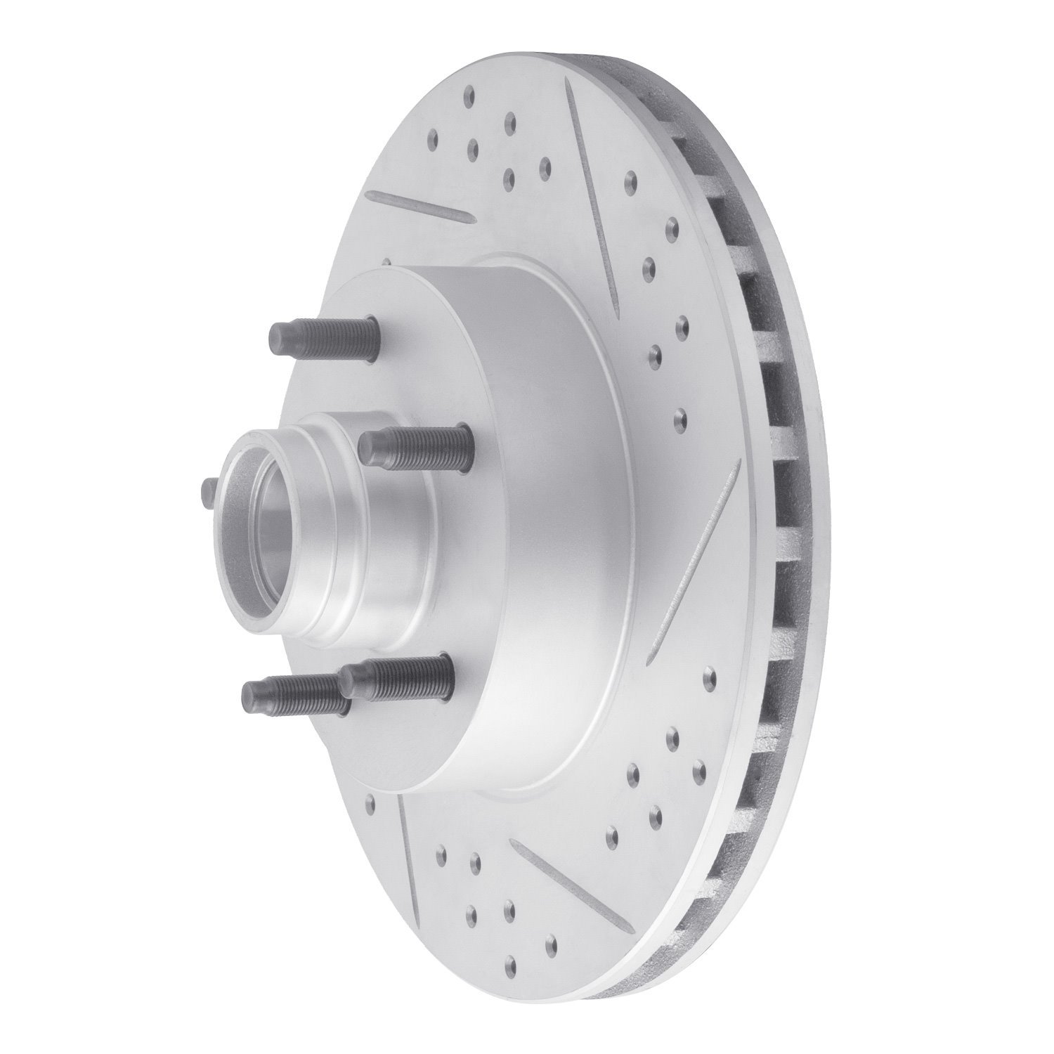 830-54141R Geoperformance Drilled/Slotted Brake Rotor, 1995-2011 Ford/Lincoln/Mercury/Mazda, Position: Front Right