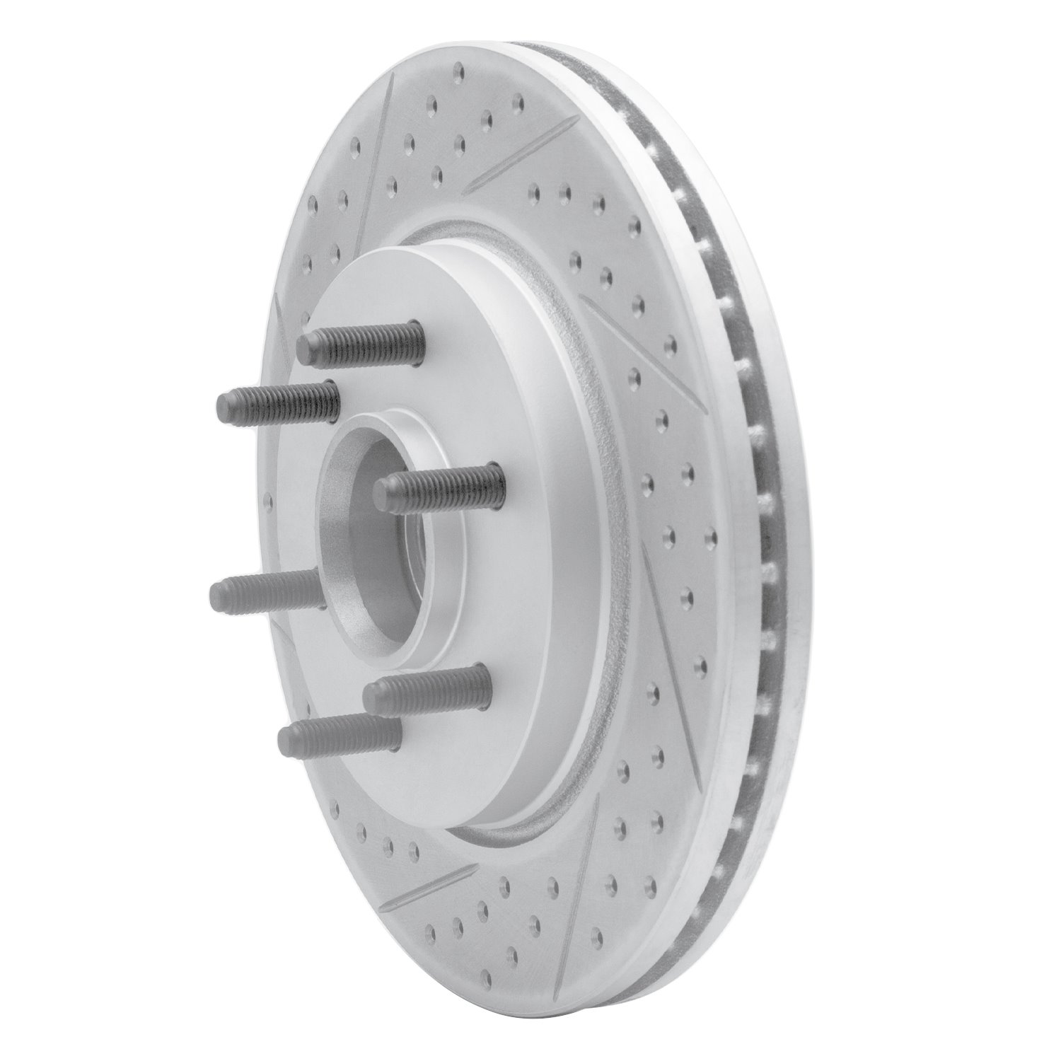 830-54184L Geoperformance Drilled/Slotted Brake Rotor, 2004-2008 Ford/Lincoln/Mercury/Mazda, Position: Front Left