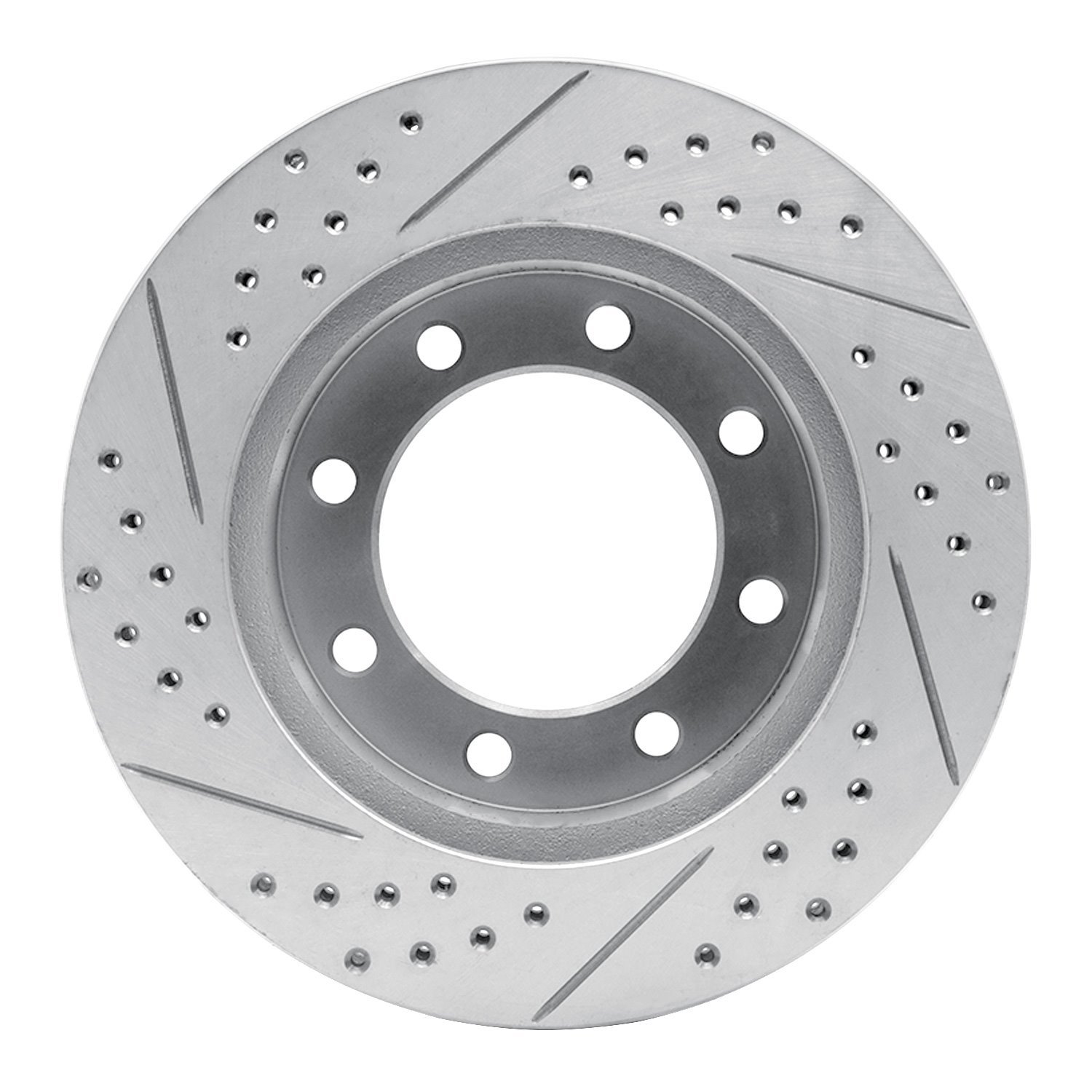 830-54198R Geoperformance Drilled/Slotted Brake Rotor, 2005-2012 Ford/Lincoln/Mercury/Mazda, Position: Front Right