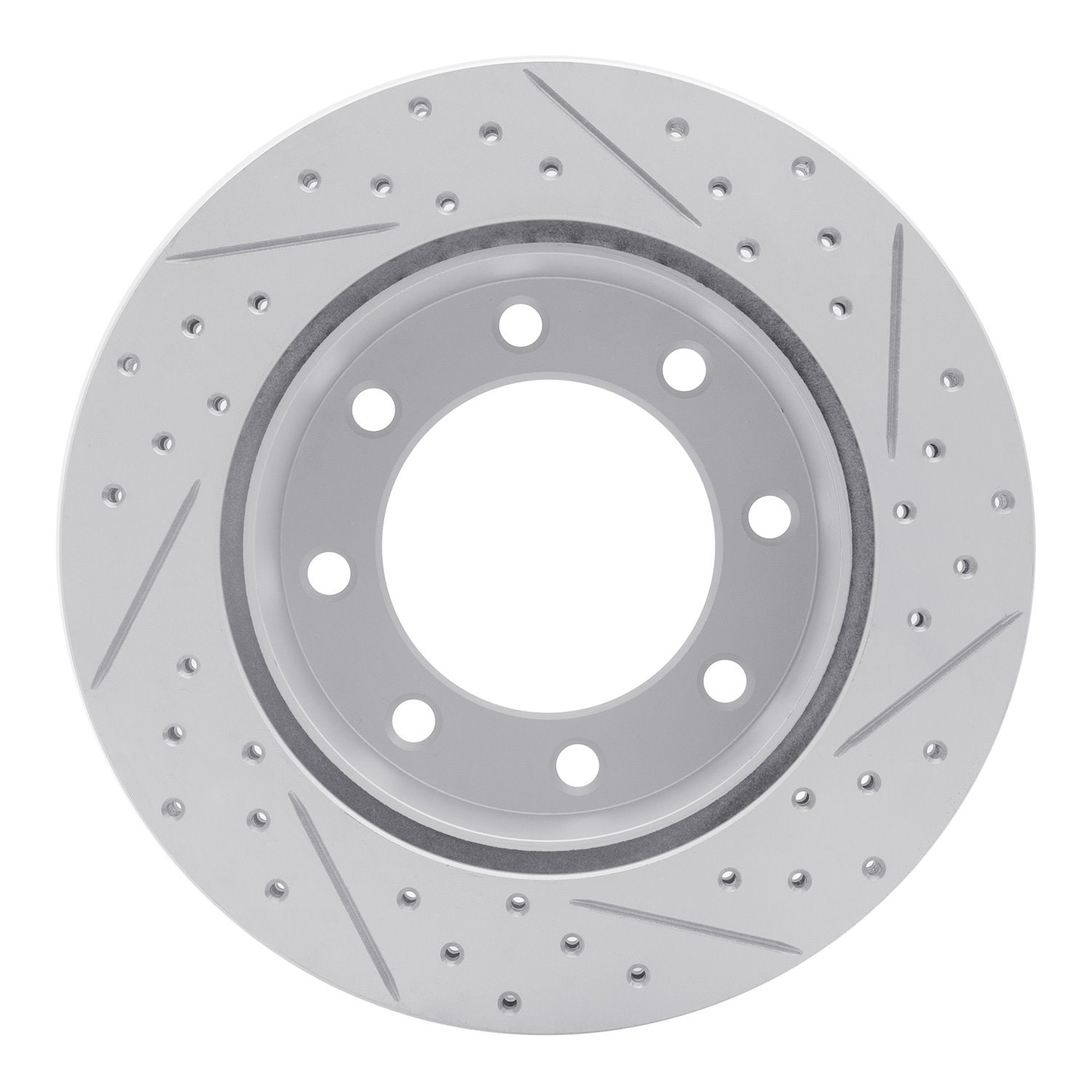 830-54199L Geoperformance Drilled/Slotted Brake Rotor, 2005-2012 Ford/Lincoln/Mercury/Mazda, Position: Rear Left