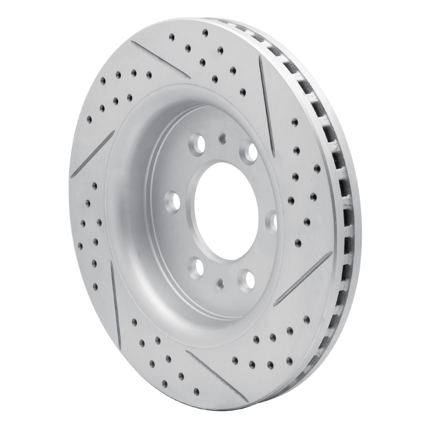 830-54204L Geoperformance Drilled/Slotted Brake Rotor, 2007-2021 Ford/Lincoln/Mercury/Mazda, Position: Front Left