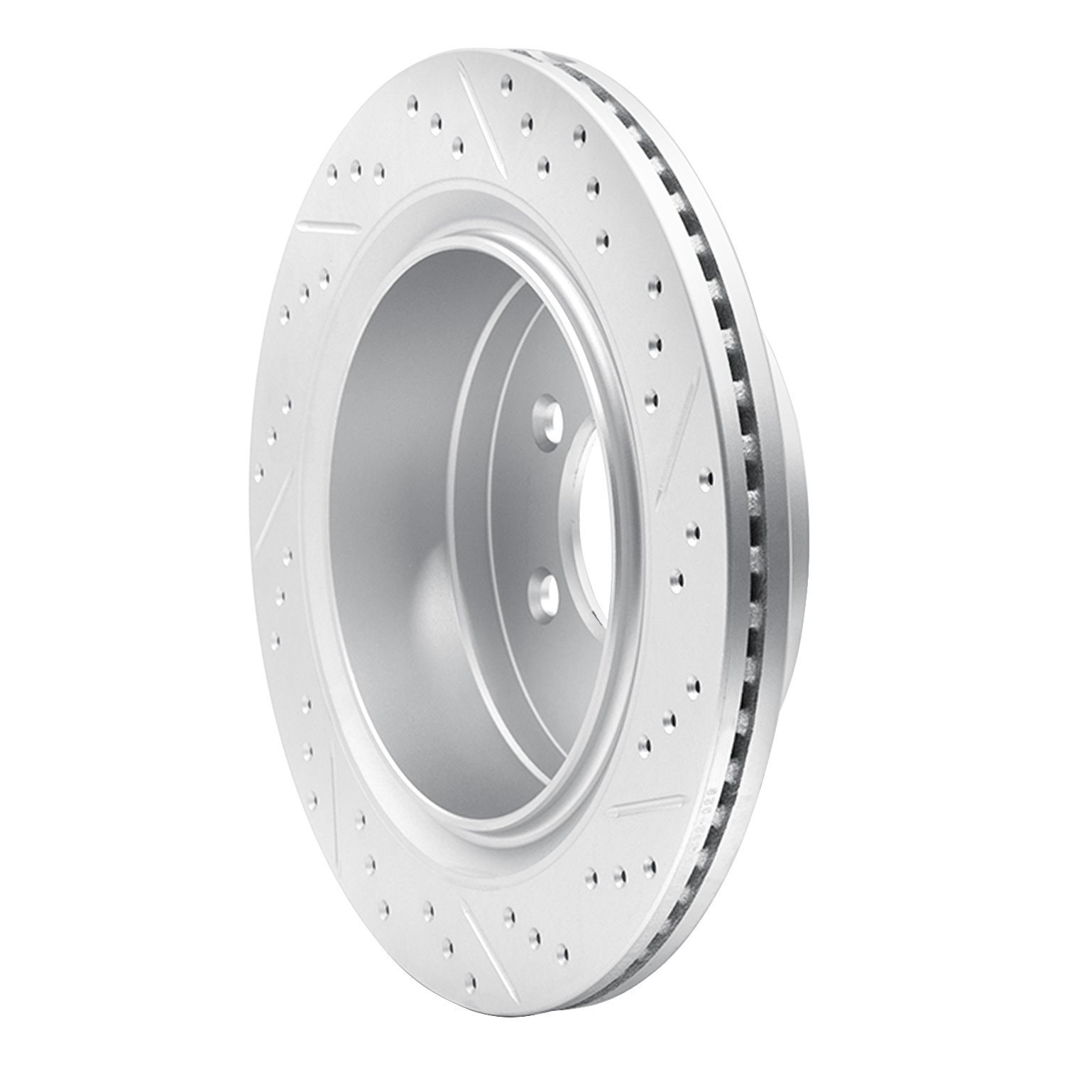 830-54220L Geoperformance Drilled/Slotted Brake Rotor, 2012-2020 Ford/Lincoln/Mercury/Mazda, Position: Rear Left