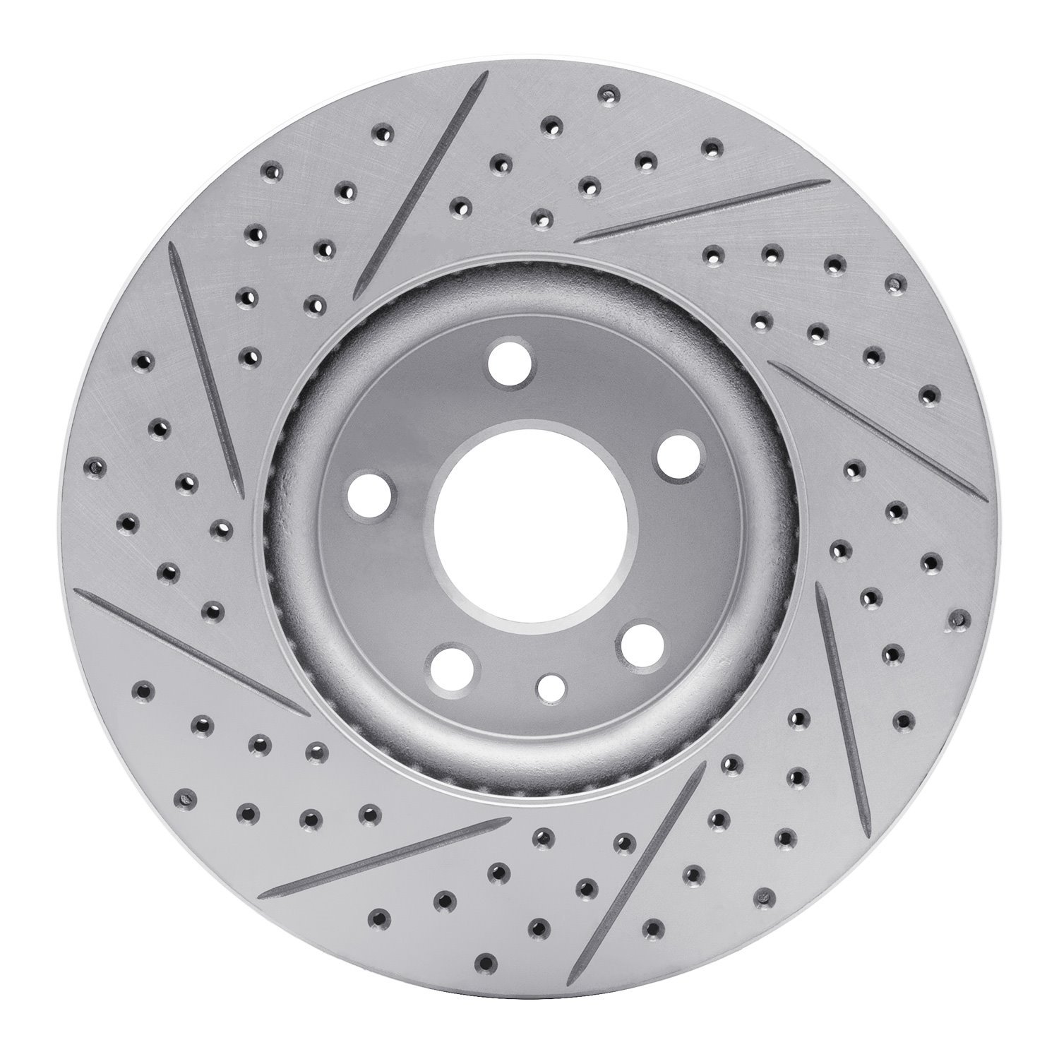 830-54259R Geoperformance Drilled/Slotted Brake Rotor, 2013-2020 Ford/Lincoln/Mercury/Mazda, Position: Front Right