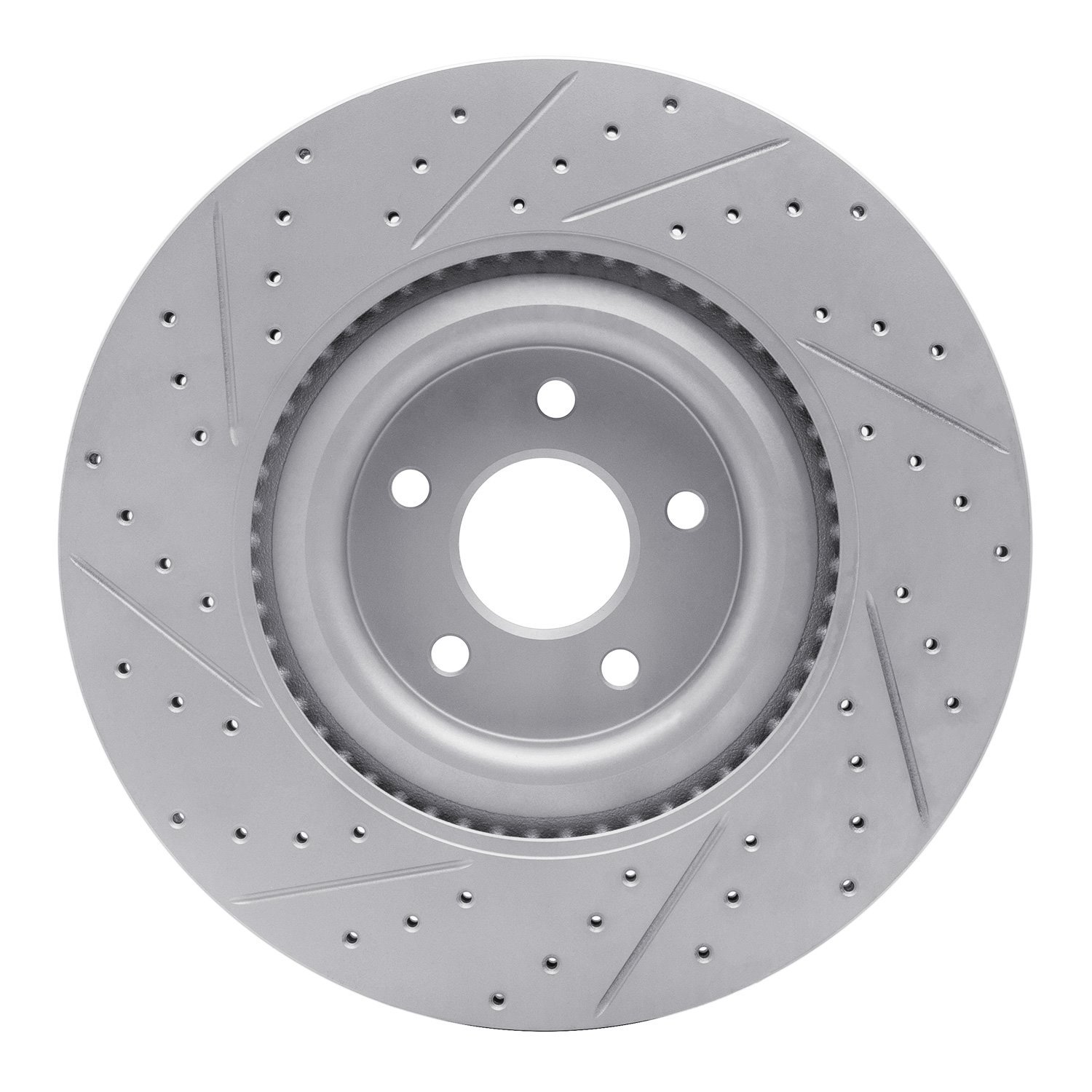 830-54261R Geoperformance Drilled/Slotted Brake Rotor, 2016-2018 Ford/Lincoln/Mercury/Mazda, Position: Front Right