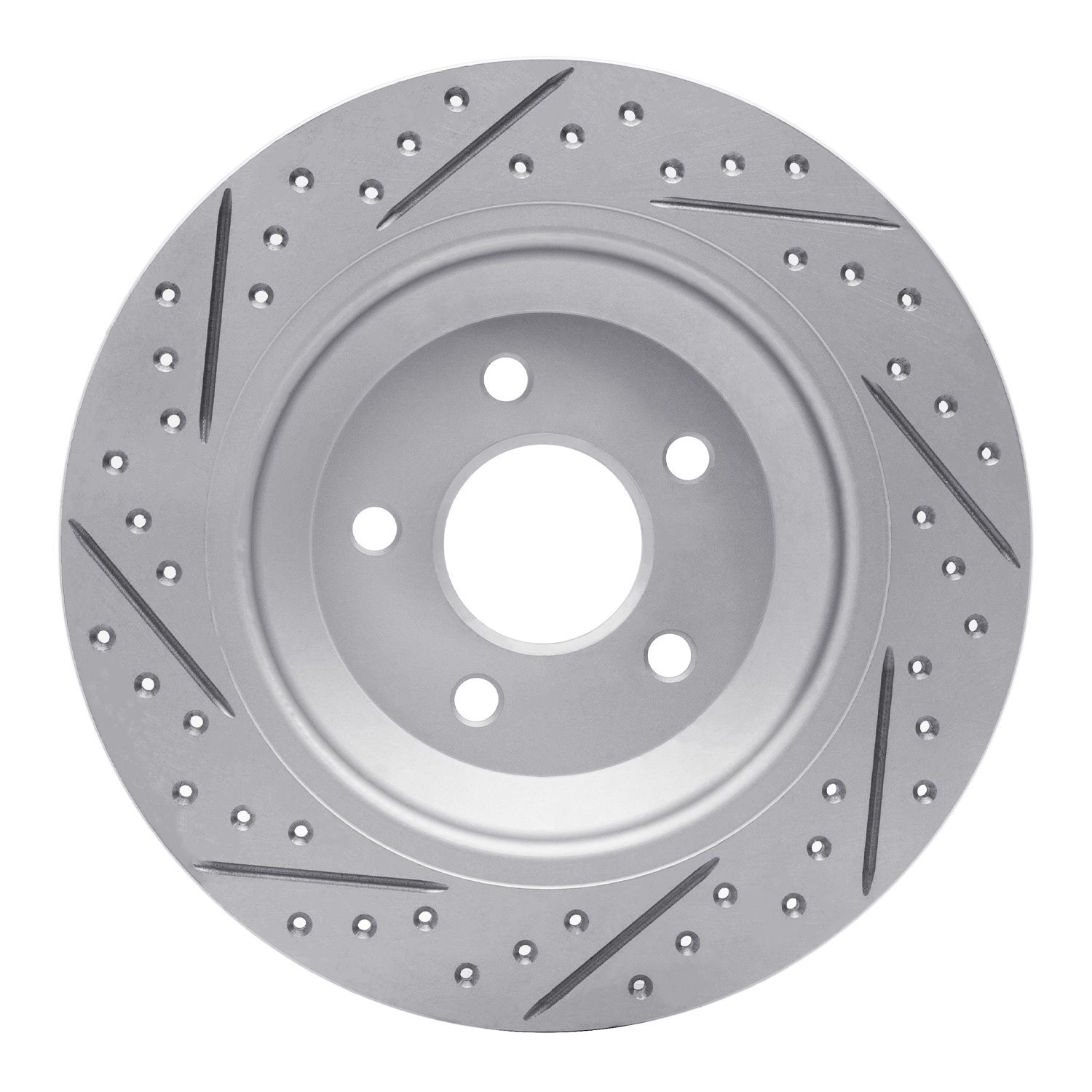 830-54262R Geoperformance Drilled/Slotted Brake Rotor, Fits Select Ford/Lincoln/Mercury/Mazda, Position: Rear Right