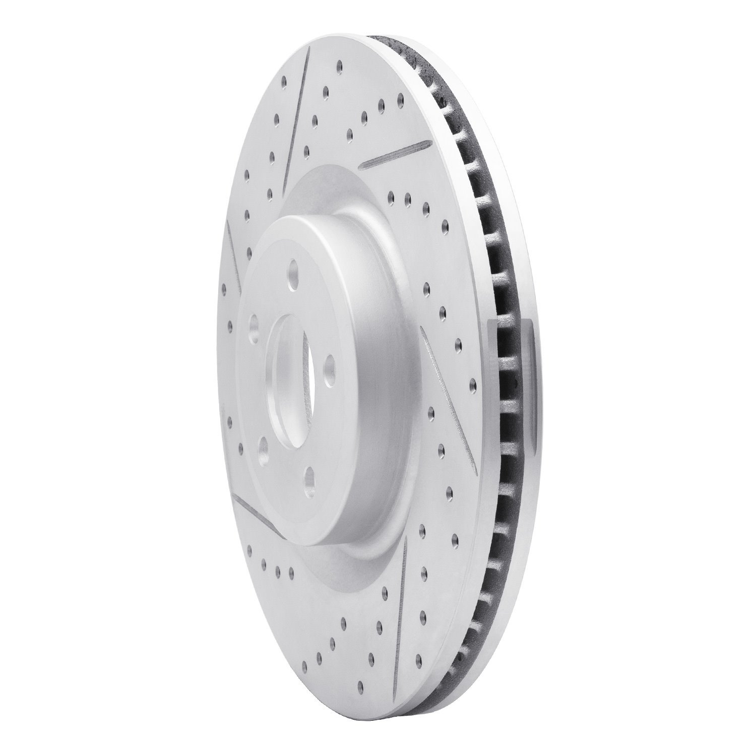830-54277L Geoperformance Drilled/Slotted Brake Rotor, Fits Select Ford/Lincoln/Mercury/Mazda, Position: Front Left