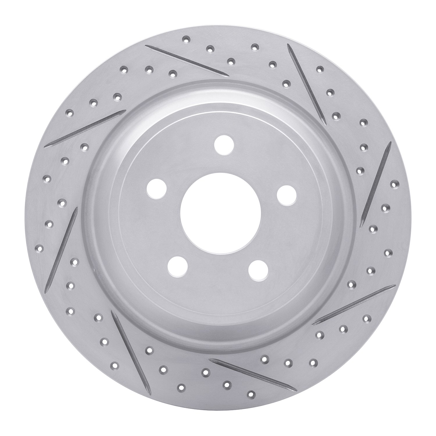 830-55005R Geoperformance Drilled/Slotted Brake Rotor, Fits Select Ford/Lincoln/Mercury/Mazda, Position: Rear Right