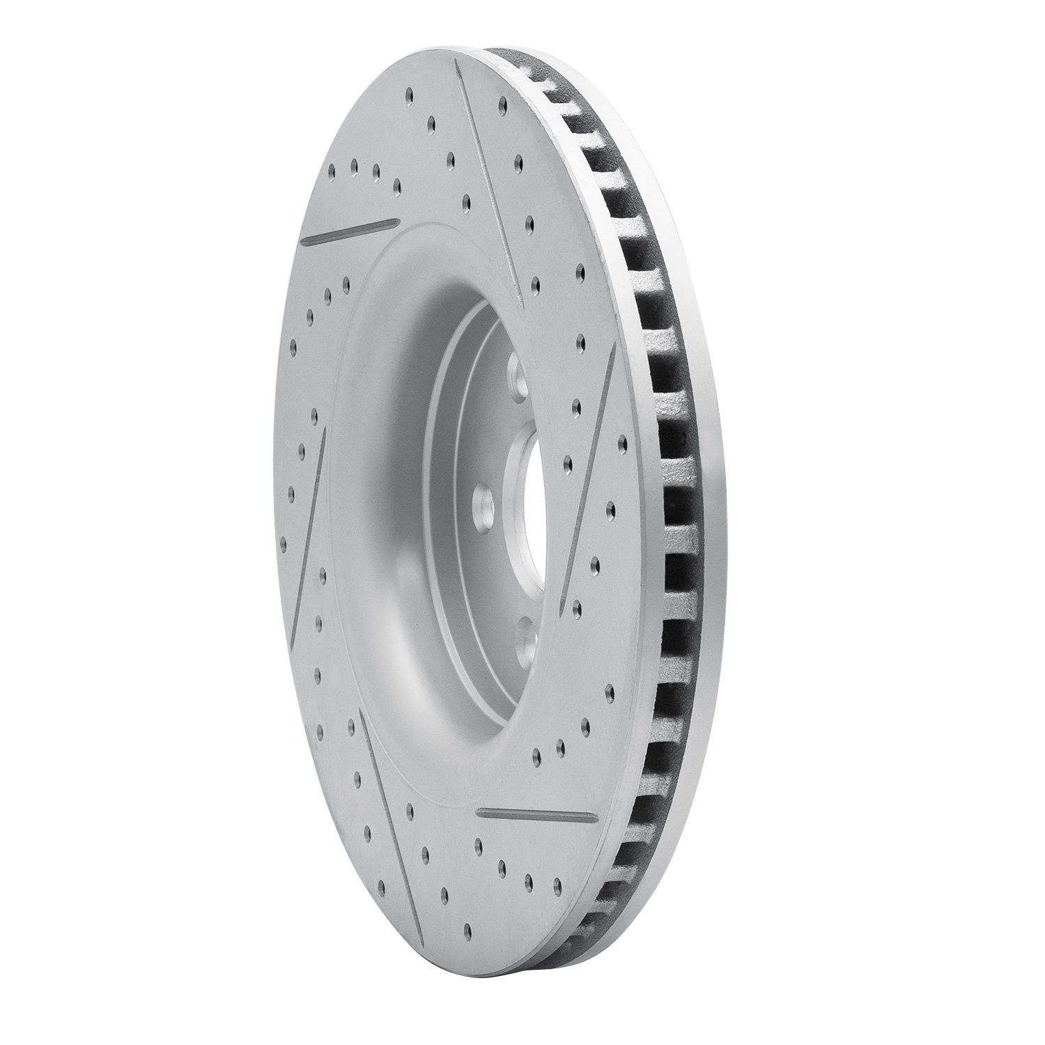 830-55006L Geoperformance Drilled/Slotted Brake Rotor, Fits Select Ford/Lincoln/Mercury/Mazda, Position: Front Left