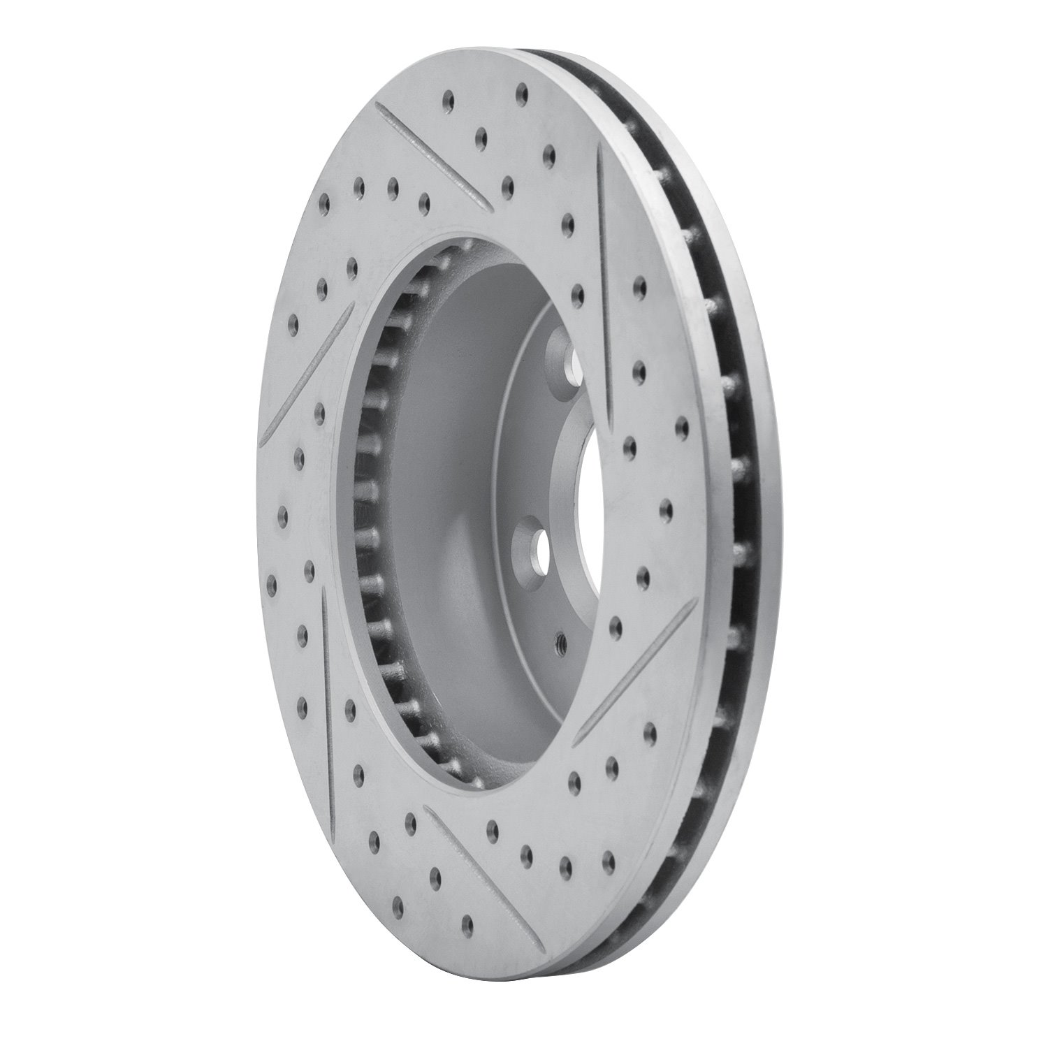 830-56012L Geoperformance Drilled/Slotted Brake Rotor, 1995-1997 Ford/Lincoln/Mercury/Mazda, Position: Front Left